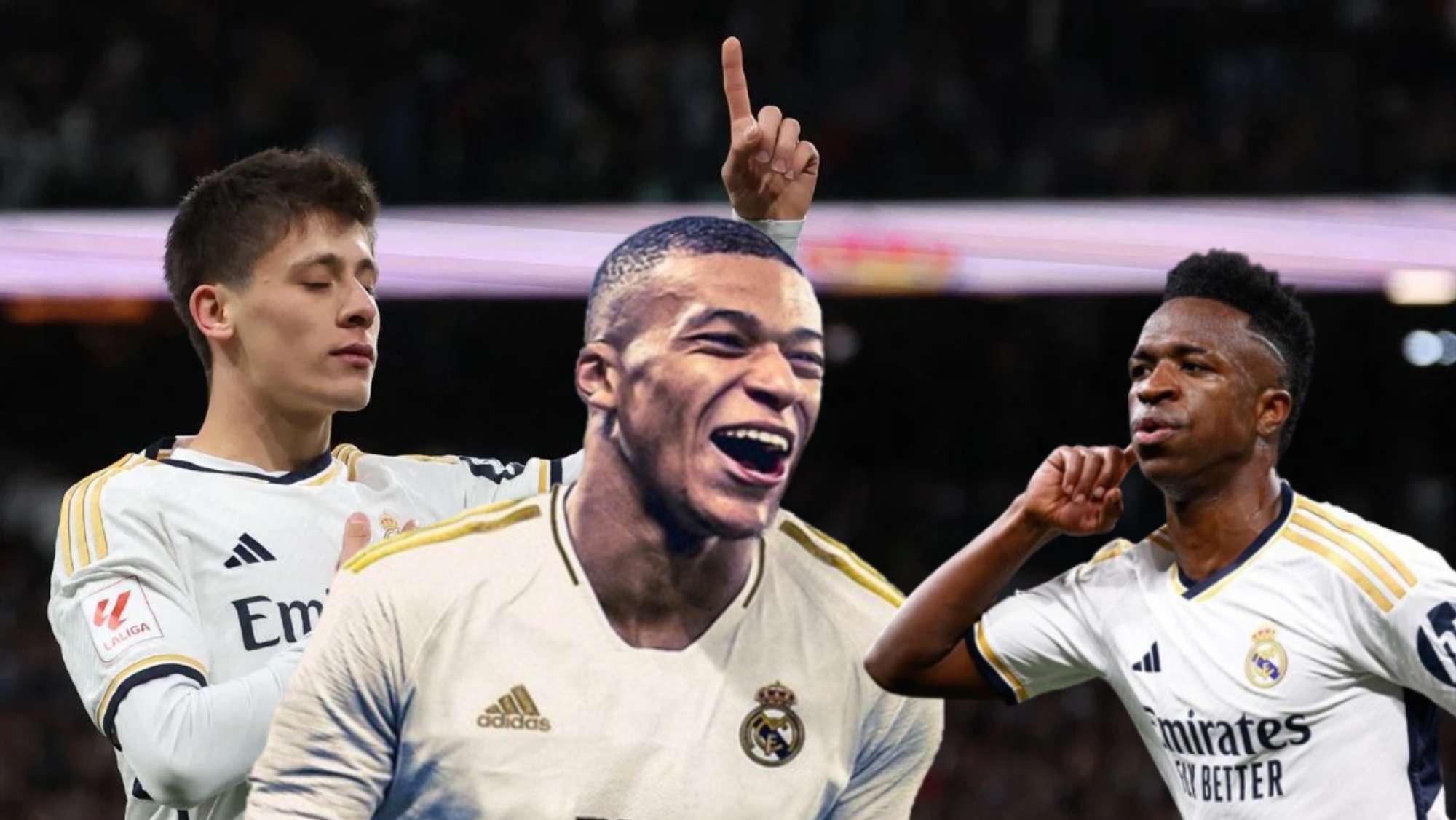 Güler apunta a Vinicius y a Mbappé