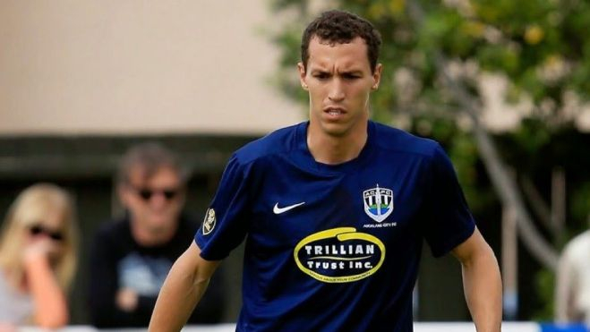 Ángel Berlanga, jugador del Auckland City