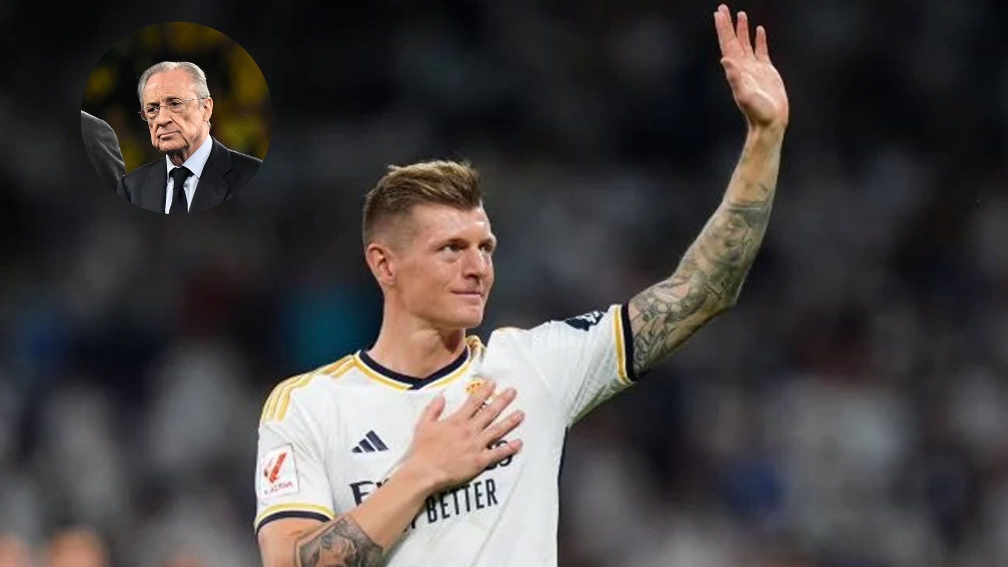 Un precio de locos por el relevo de Toni Kroos: Florentino lo descartó de inmediato