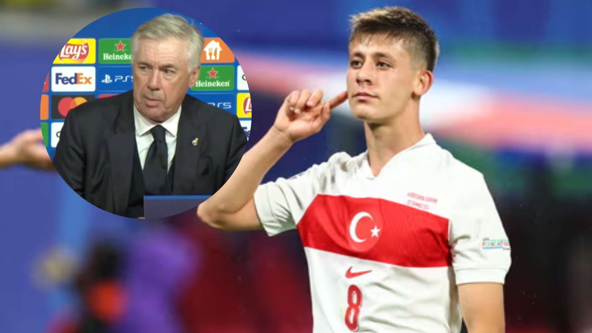 Arda Güler se lo pide a Ancelotti tras el parón y su regreso al Real Madrid: "Tengo..." Arda Güler se lo pide a Ancelotti tras el parón y su regreso al Real Madrid: "Tengo..."