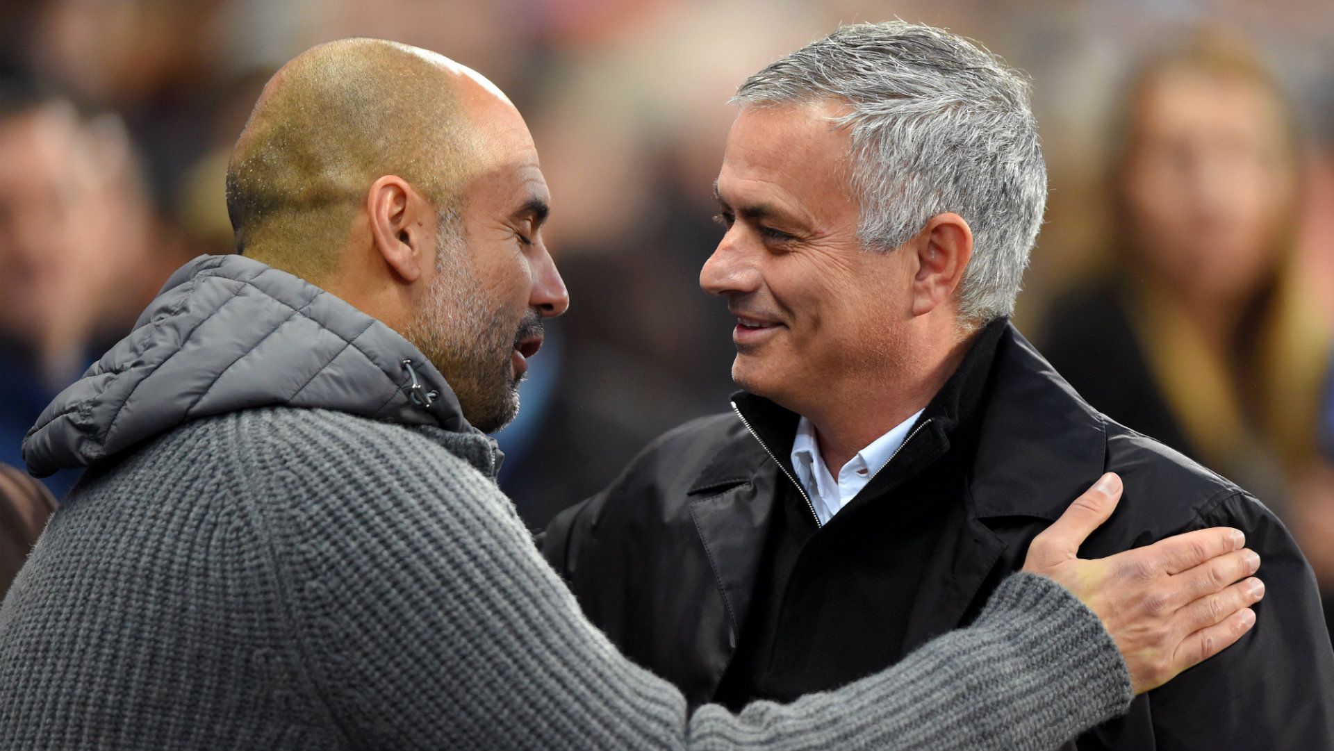Jose Mourinho y Pep Guardiola Jose Mourinho y Pep Guardiola