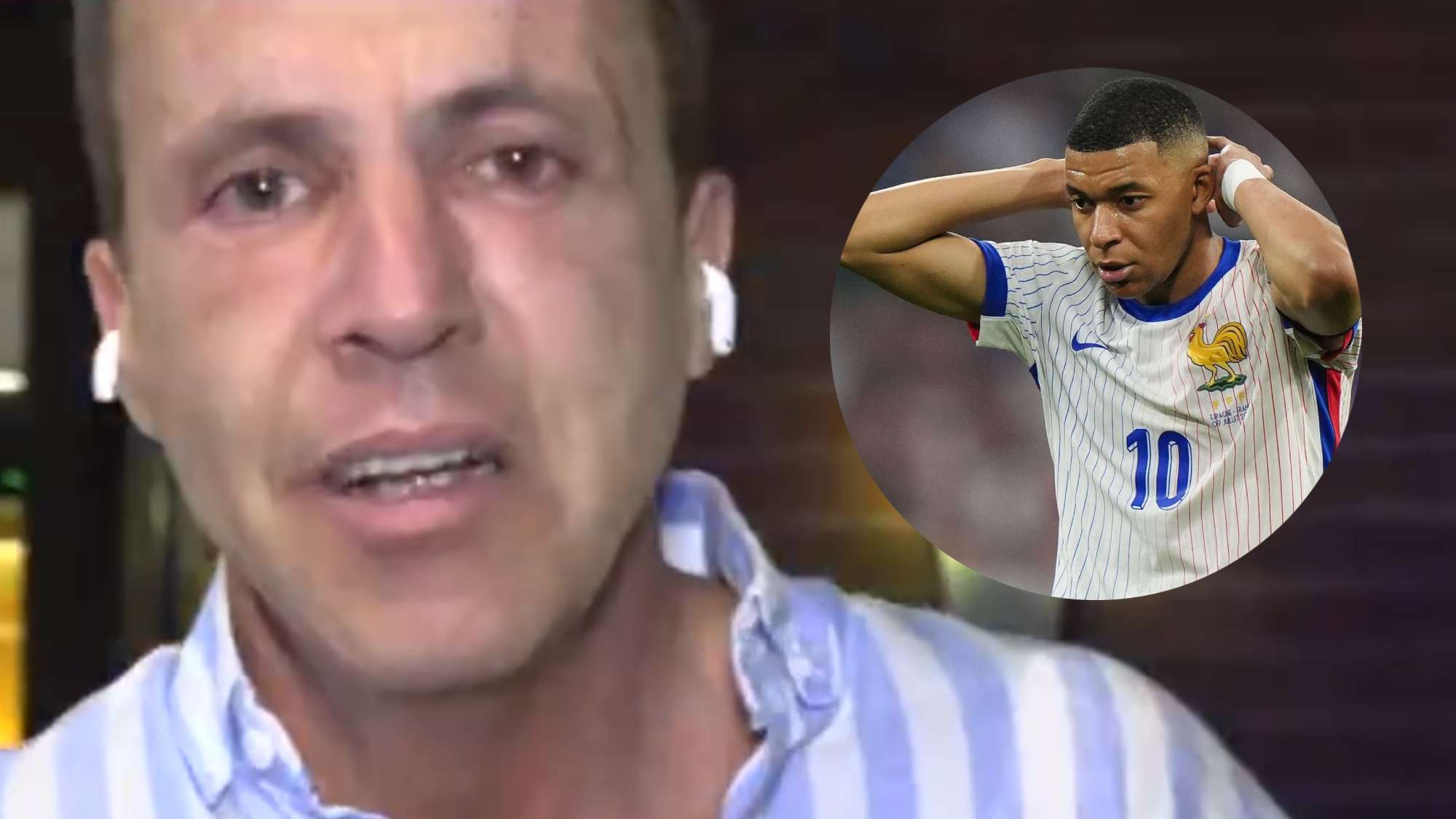 Cristóbal Soria y su comentario sobre Mbappé cruza la línea Cristóbal Soria y su comentario sobre Mbappé cruza la línea