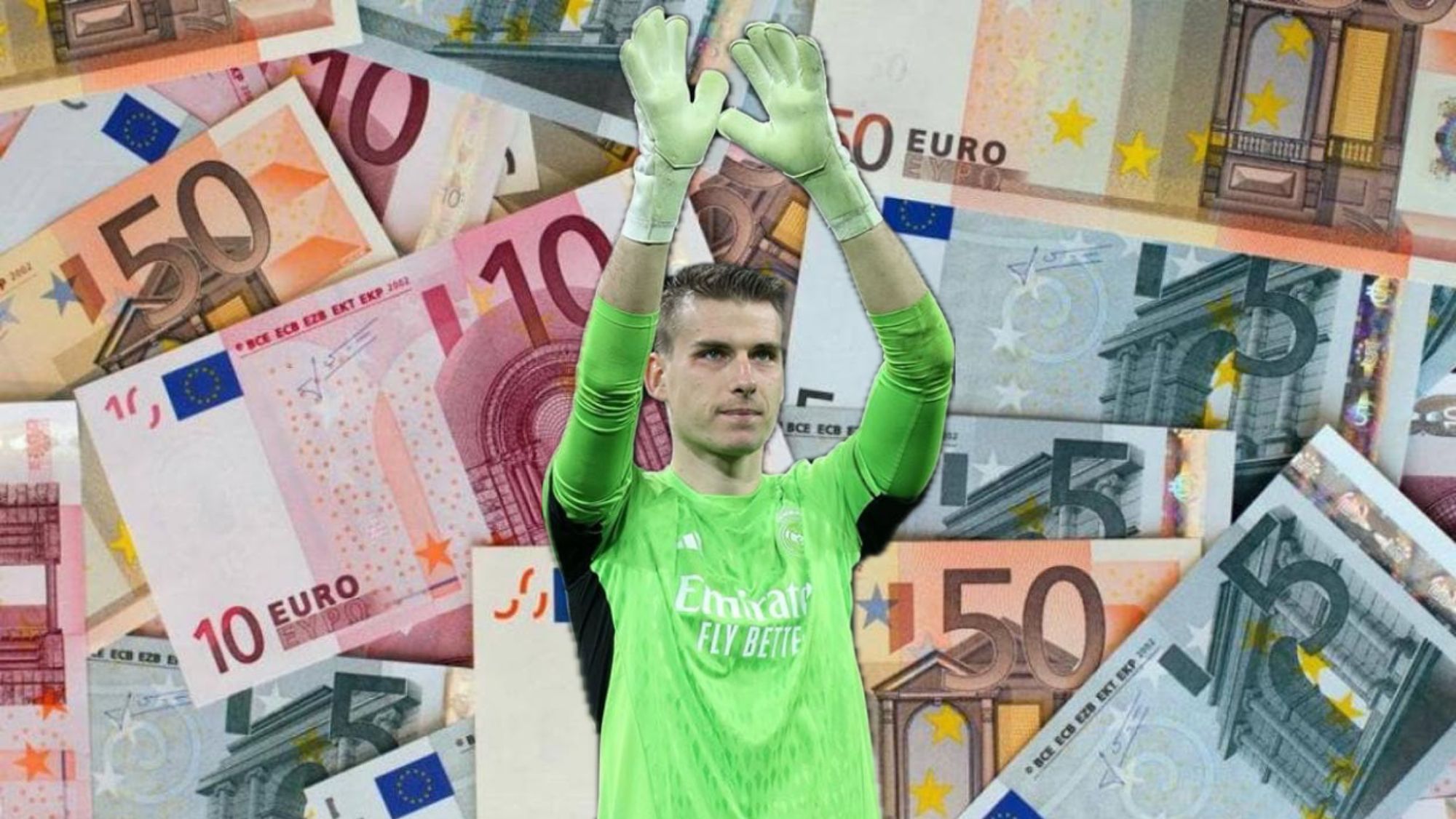 Lunin en la rampa de salida y el Madrid en apuros: 25 millones o nada por el plan B