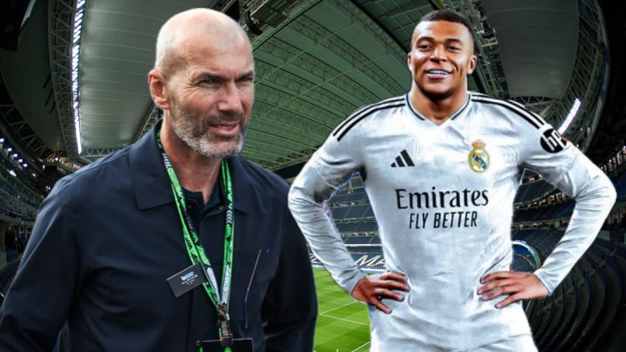 Sorpresón en la presentación de Mbappé, Zidane y otra leyendaza: "No lo descartan" Sorpresón en la presentación de Mbappé, Zidane y otra leyendaza: "No lo descartan"