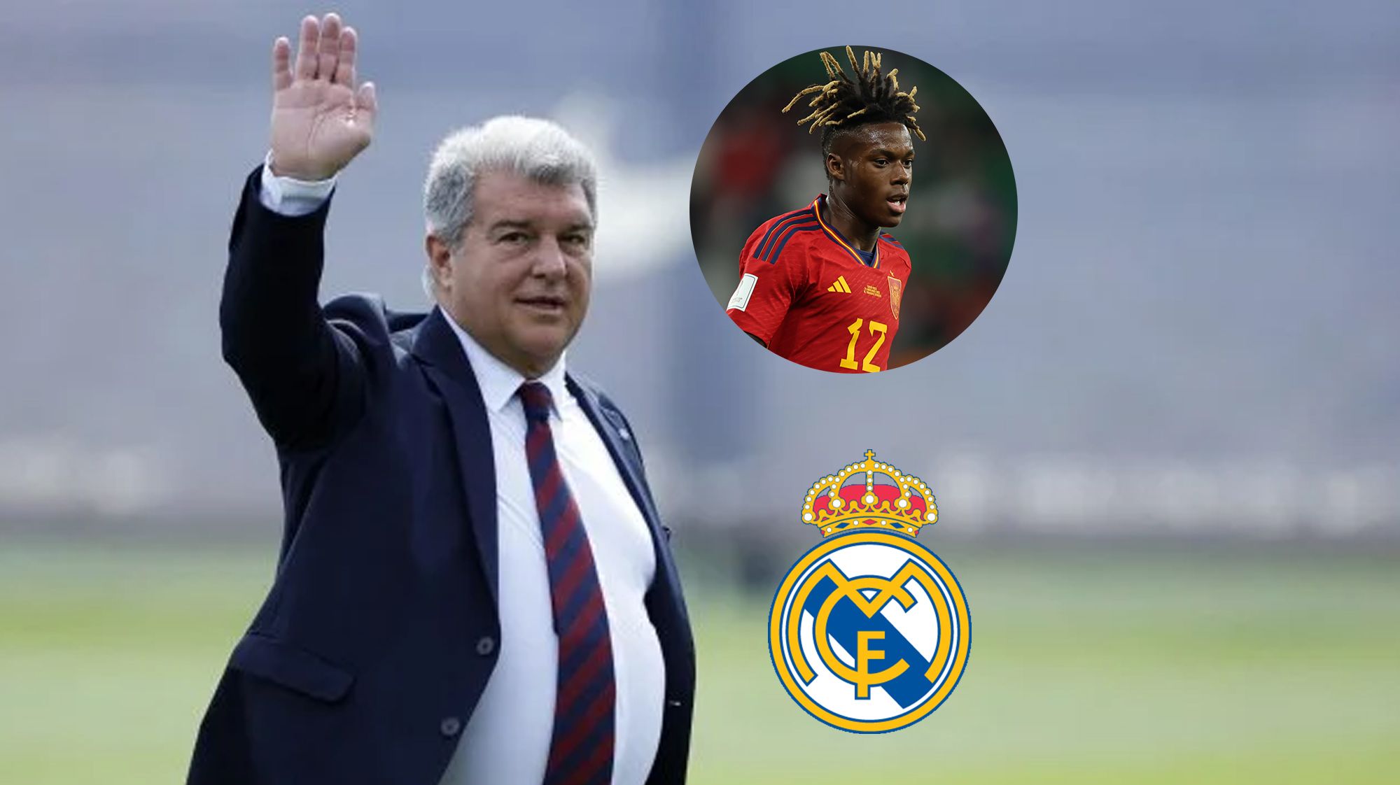 Laporta está informado: Nico Williams y el Madrid, fichaje visto para sentencia