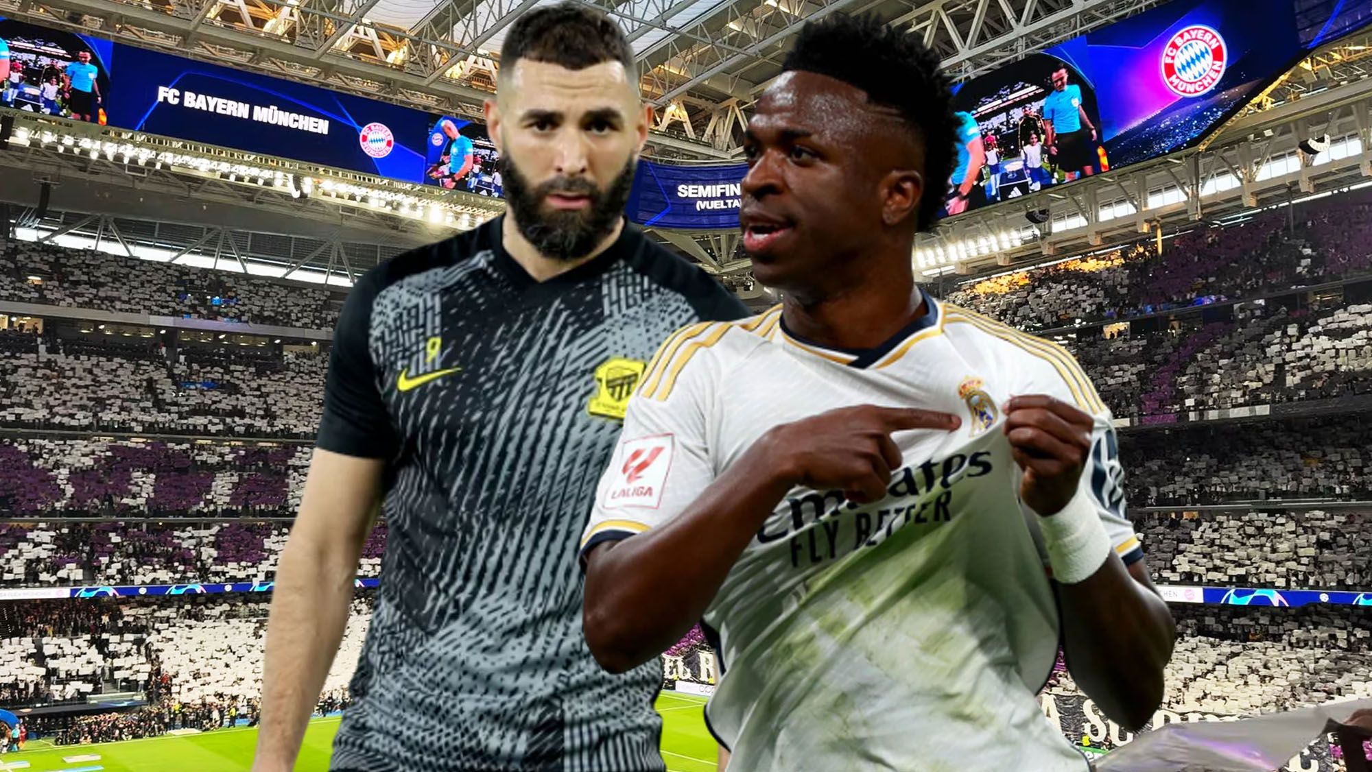 Benzema enloquece con Vini Jr: el mensaje que le confirma como el mejor futbolista del mundo