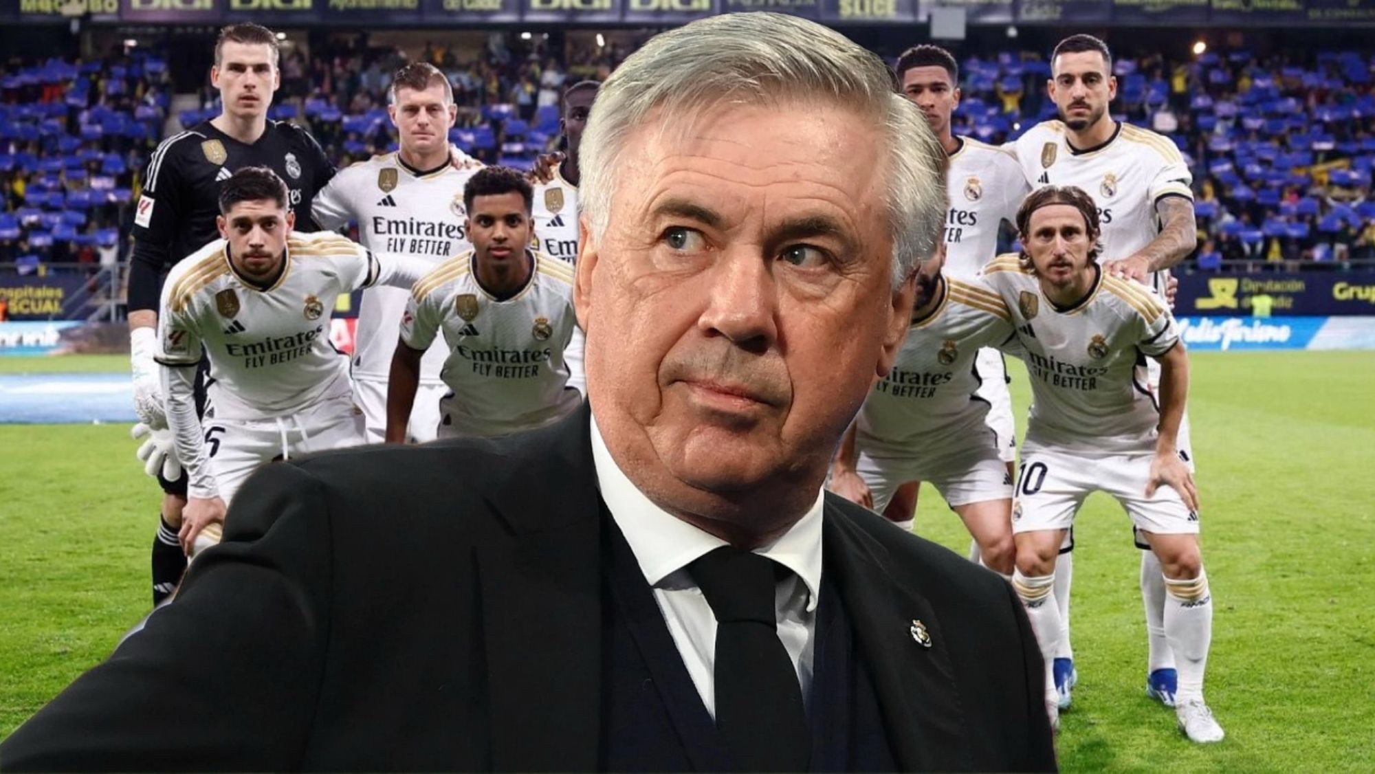 Ancelotti pide el fichaje de un central y el Real Madrid responde: "Vamos..." Ancelotti pide el fichaje de un central y el Real Madrid responde: "Vamos..."