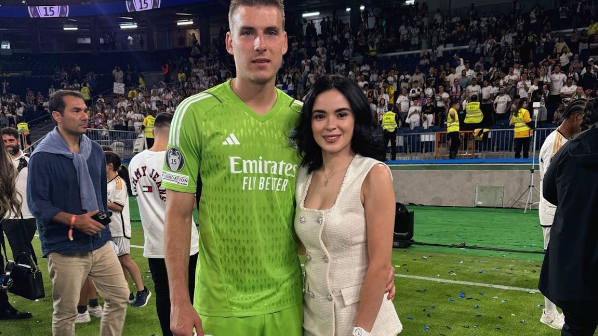 La mujer de Lunin sentencia el futuro del jugador con todos los rumores: “Es divertido”