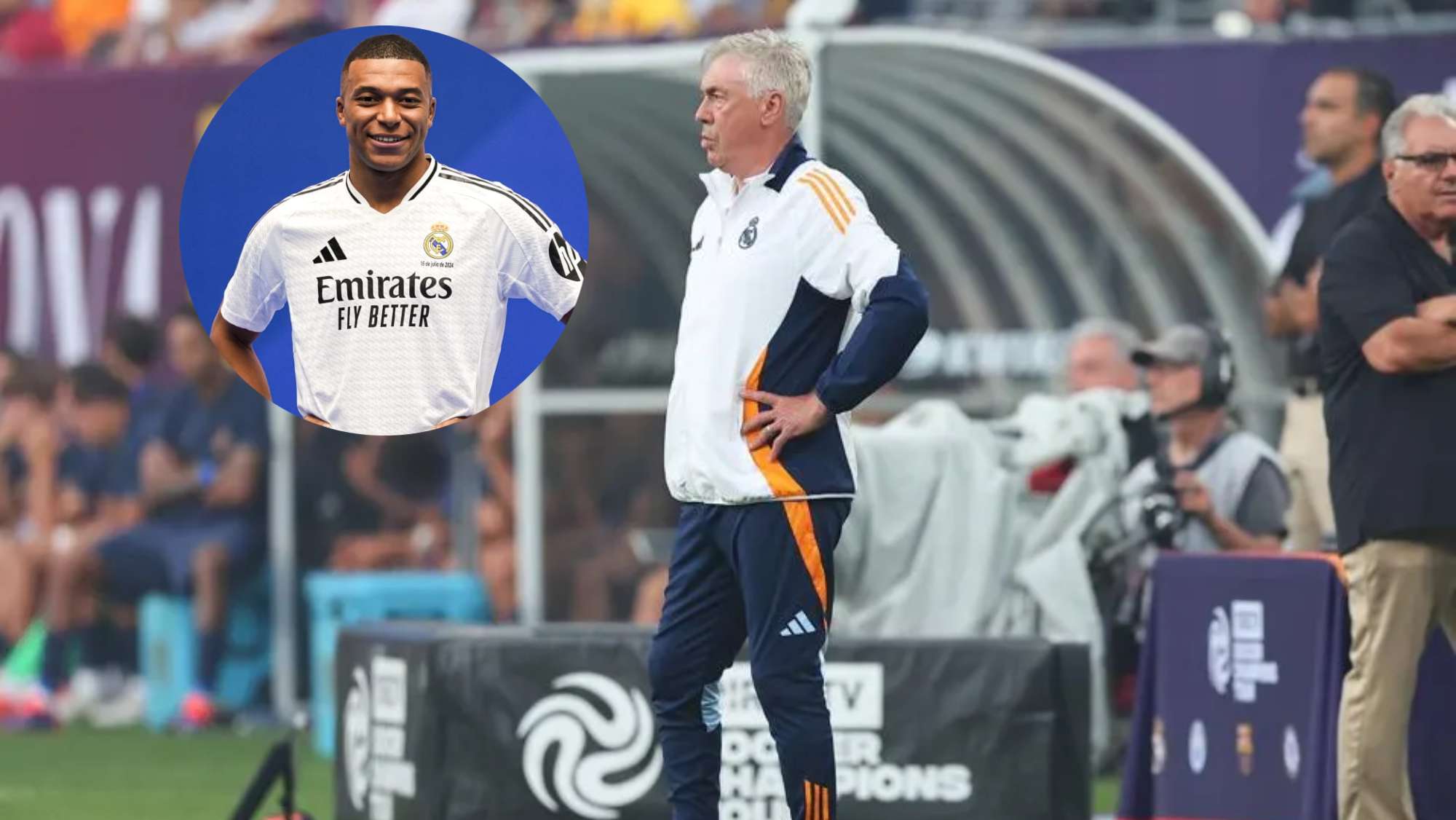 Ancelotti calma al madridismo con Mbappé Ancelotti calma al madridismo con Mbappé
