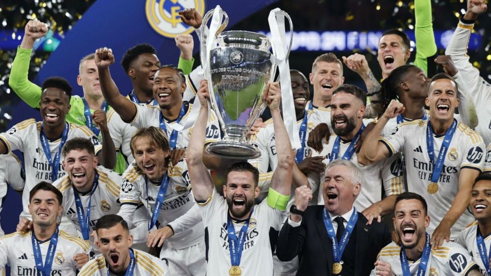 El Madrid con la Champions El Madrid con la Champions