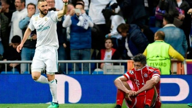 Benzema y Lewandowski
