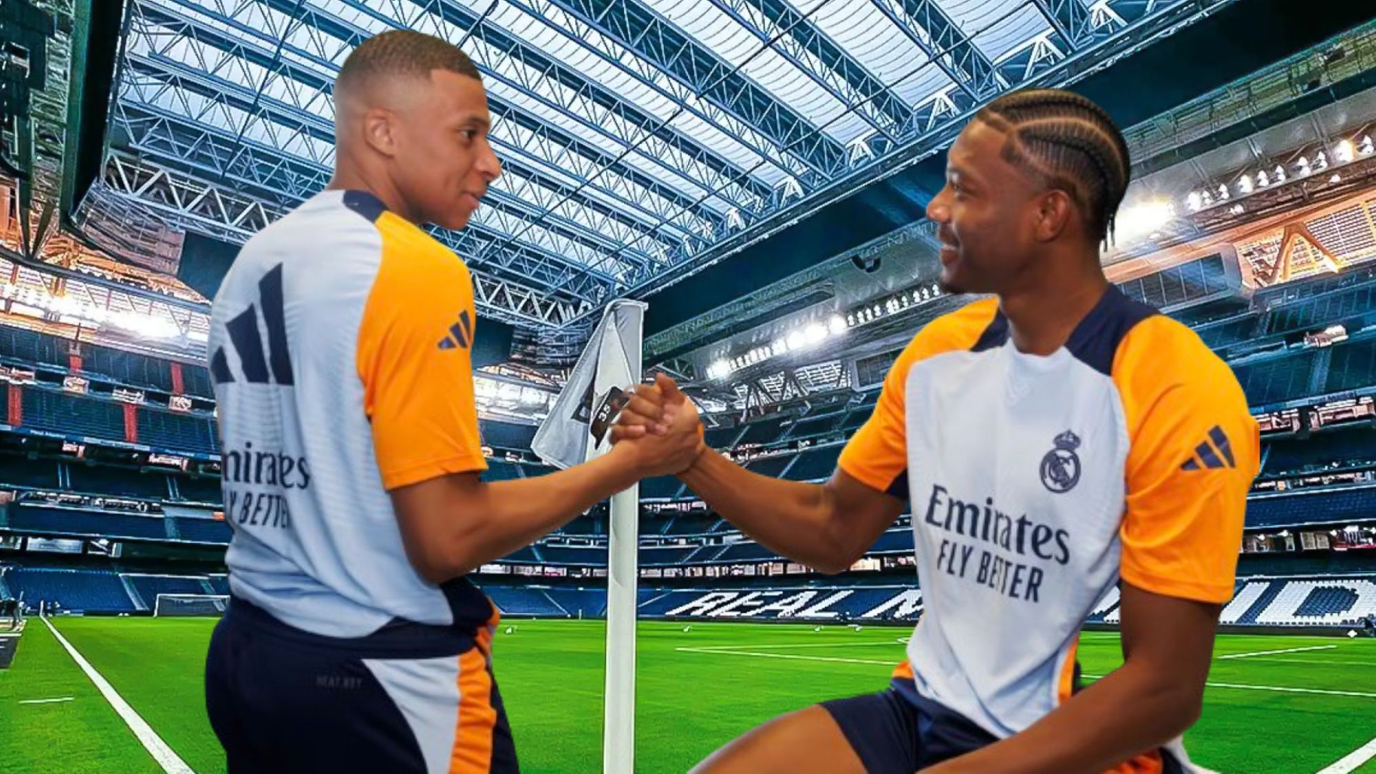 David Alaba desvela lo primero que le dijo a Mbappé cuando llegó Es muy g... 