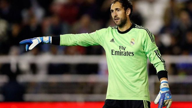 Diego López, arquero del Real Madrid 