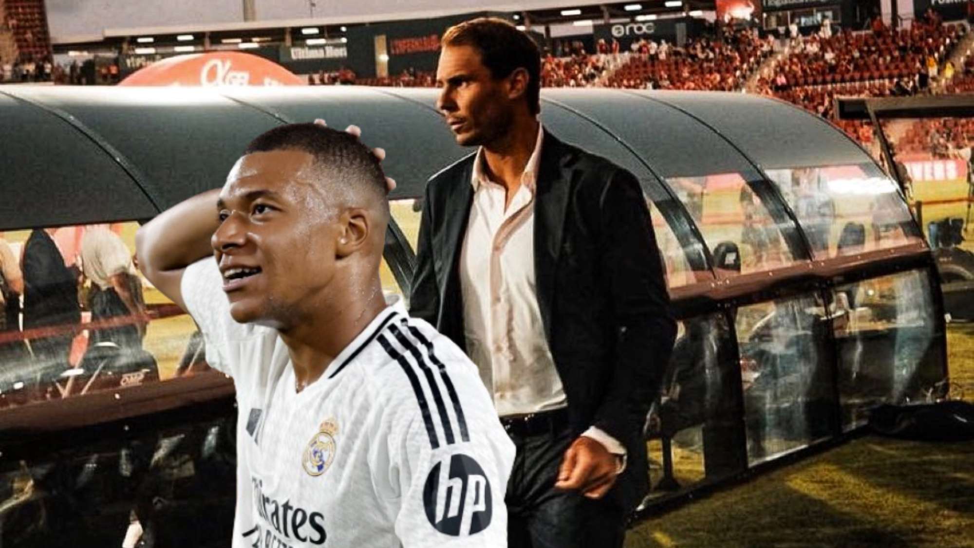 Mbappé tuvo un bonito gesto con Nadal Mbappé tuvo un bonito gesto con Nadal