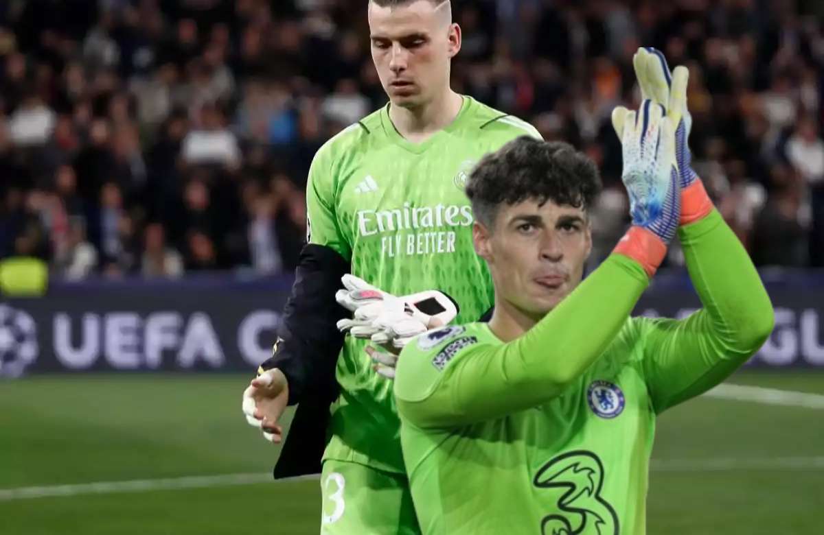 Kepa sorprende a Florentino con su decisión por culpa de Lunin