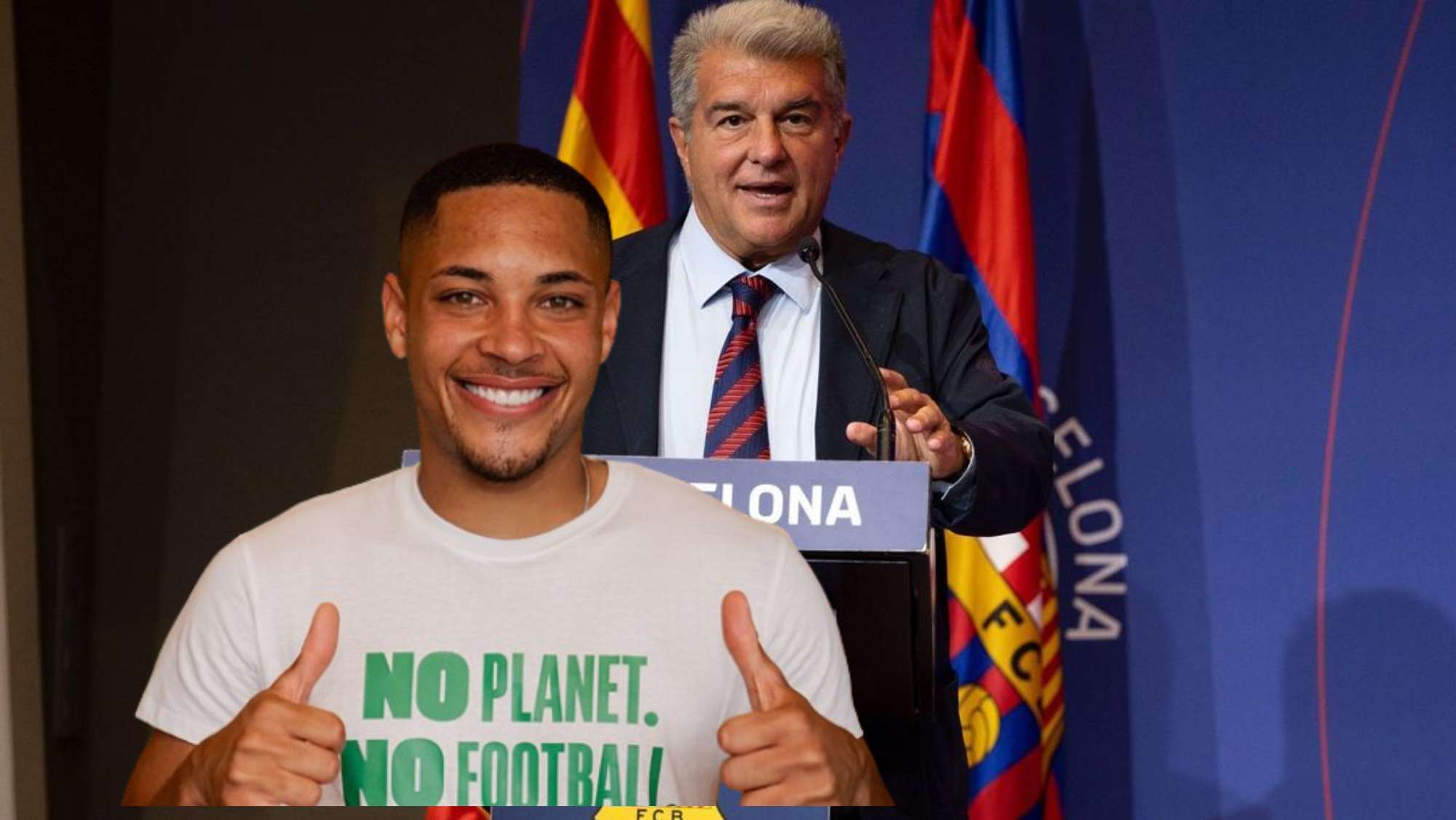 Sorprendente petición de Laporta a Vitor Roque Sorprendente petición de Laporta a Vitor Roque