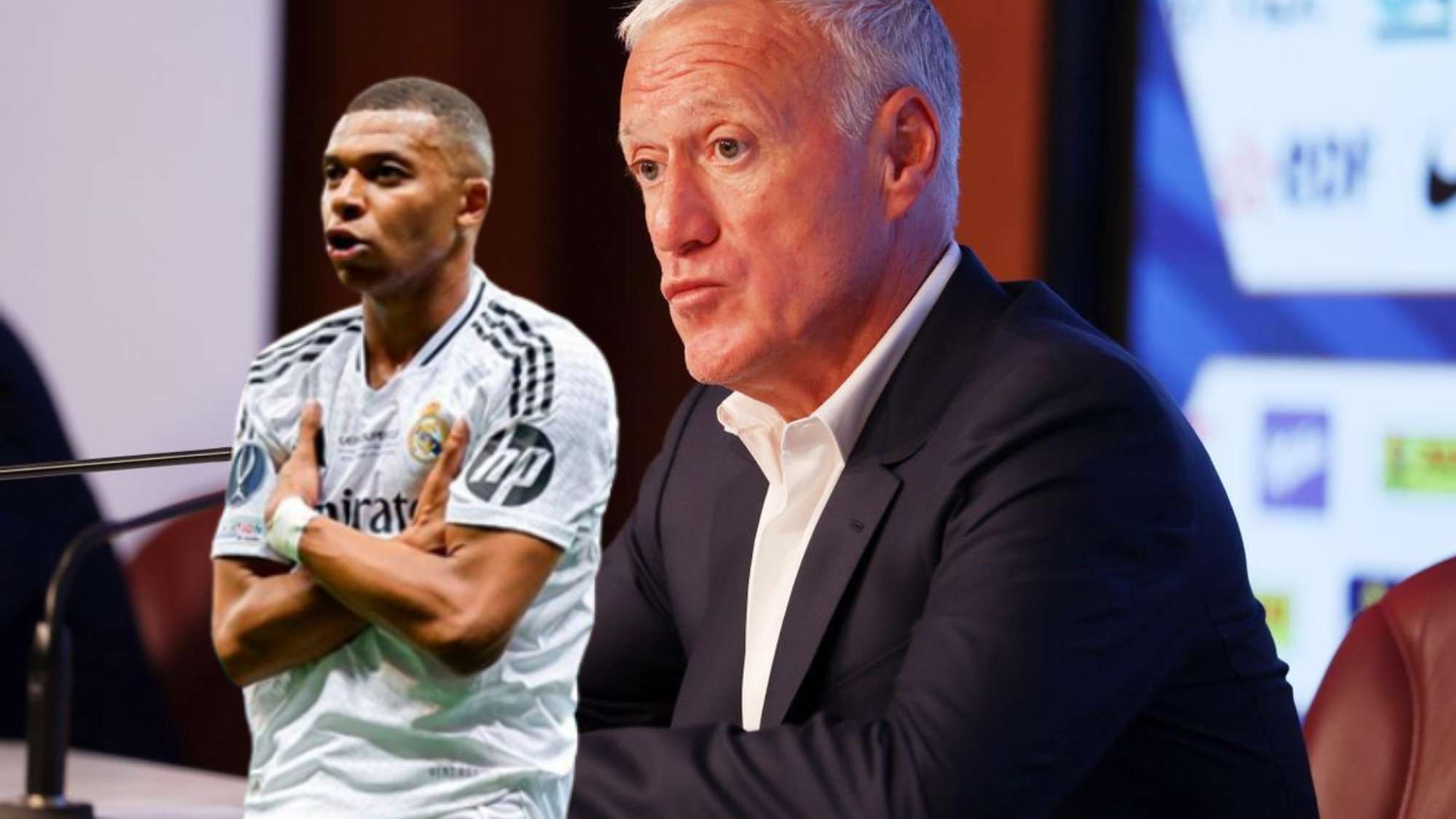 Deschamps habla de Mbappé en medio de las críticas