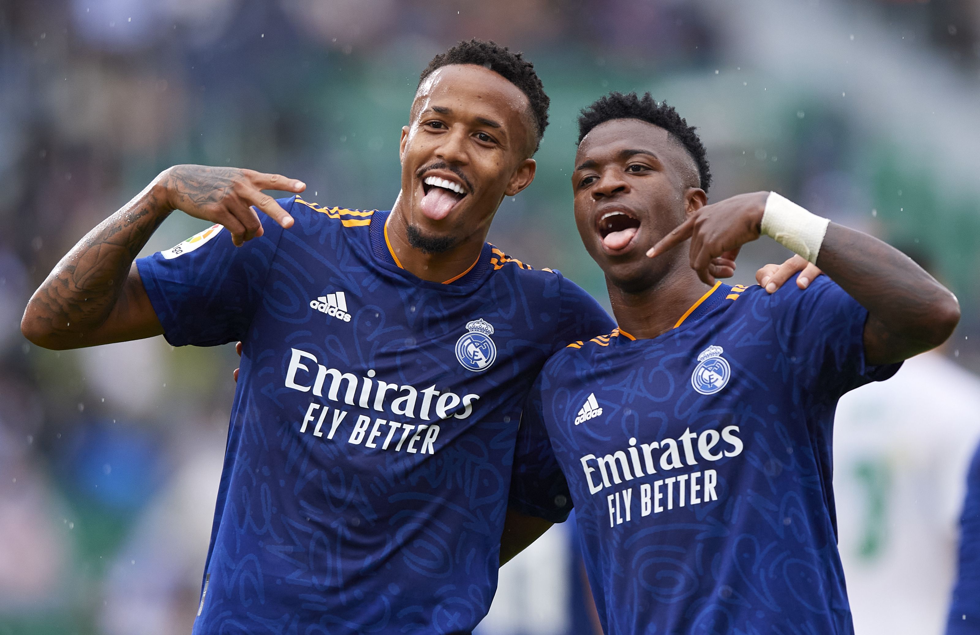 Eder Militao y Vinicius Junior Eder Militao y Vinicius Junior