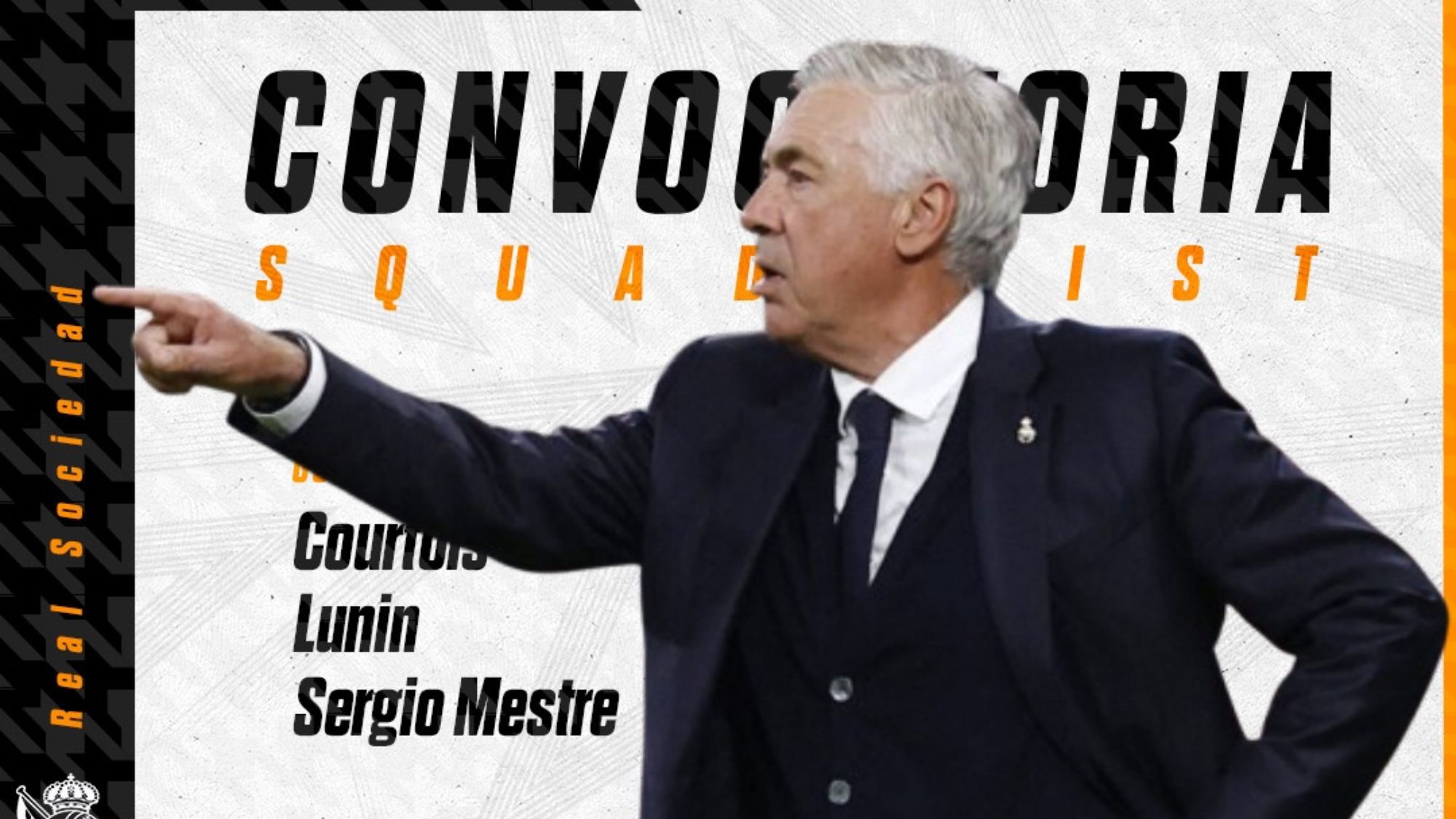Ancelotti sorprende a todos, novedad inesperada: convocado para visitar a Anoeta Ancelotti sorprende a todos, novedad inesperada: convocado para visitar a Anoeta