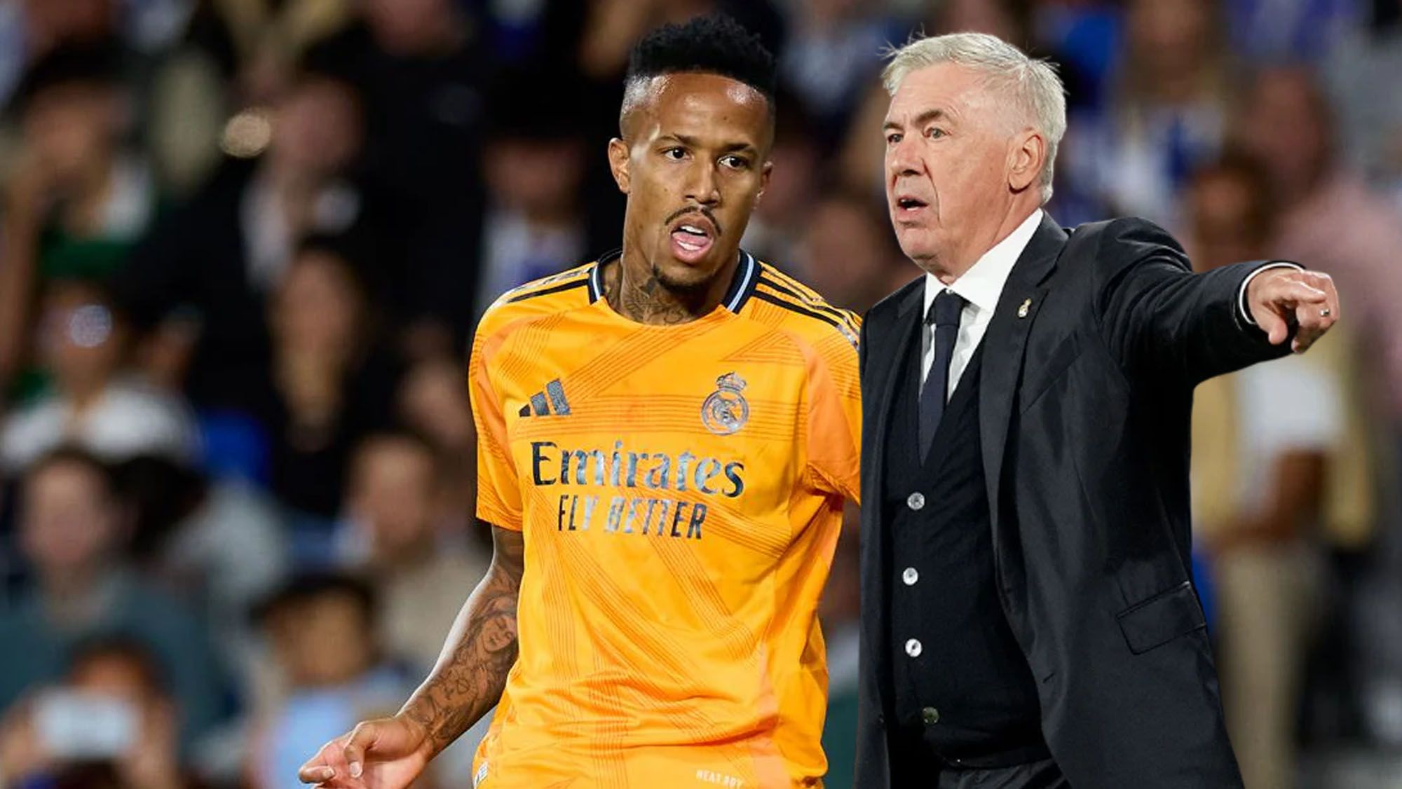 Tras abandonar el partido cojeando, Ancelotti anuncia su problema: “Militao tiene…” Tras abandonar el partido cojeando, Ancelotti anuncia su problema: “Militao tiene…”