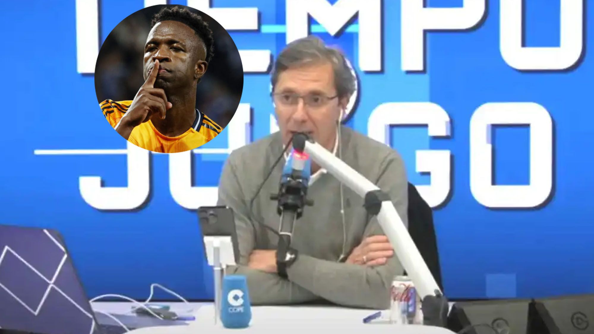 Paco González reacciona a la celebración de Vinicius y carga contra el brasileño: no se guarda nada Paco González reacciona a la celebración de Vinicius y carga contra el brasileño: no se guarda nada