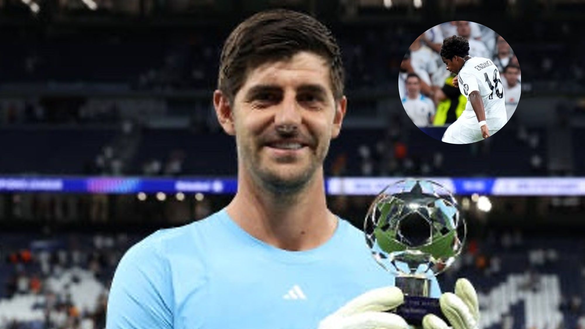 Courtois no se corta tras el golazo de Endrick, desvela su gran cualidad: "Tiene c..." Courtois no se corta tras el golazo de Endrick, desvela su gran cualidad: "Tiene c..."