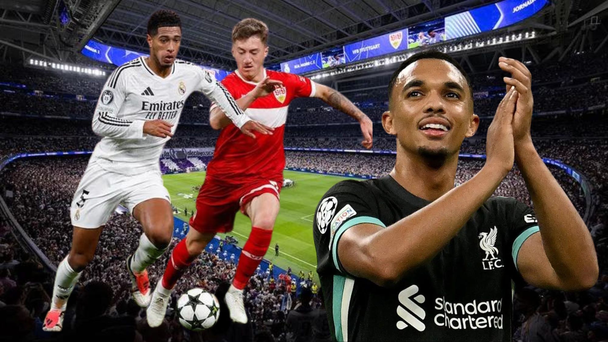 El sospechoso guiño de Trent Alexander-Arnold a Bellingham tras el 3-1 al Stuttgart El sospechoso guiño de Trent Alexander-Arnold a Bellingham tras el 3-1 al Stuttgart
