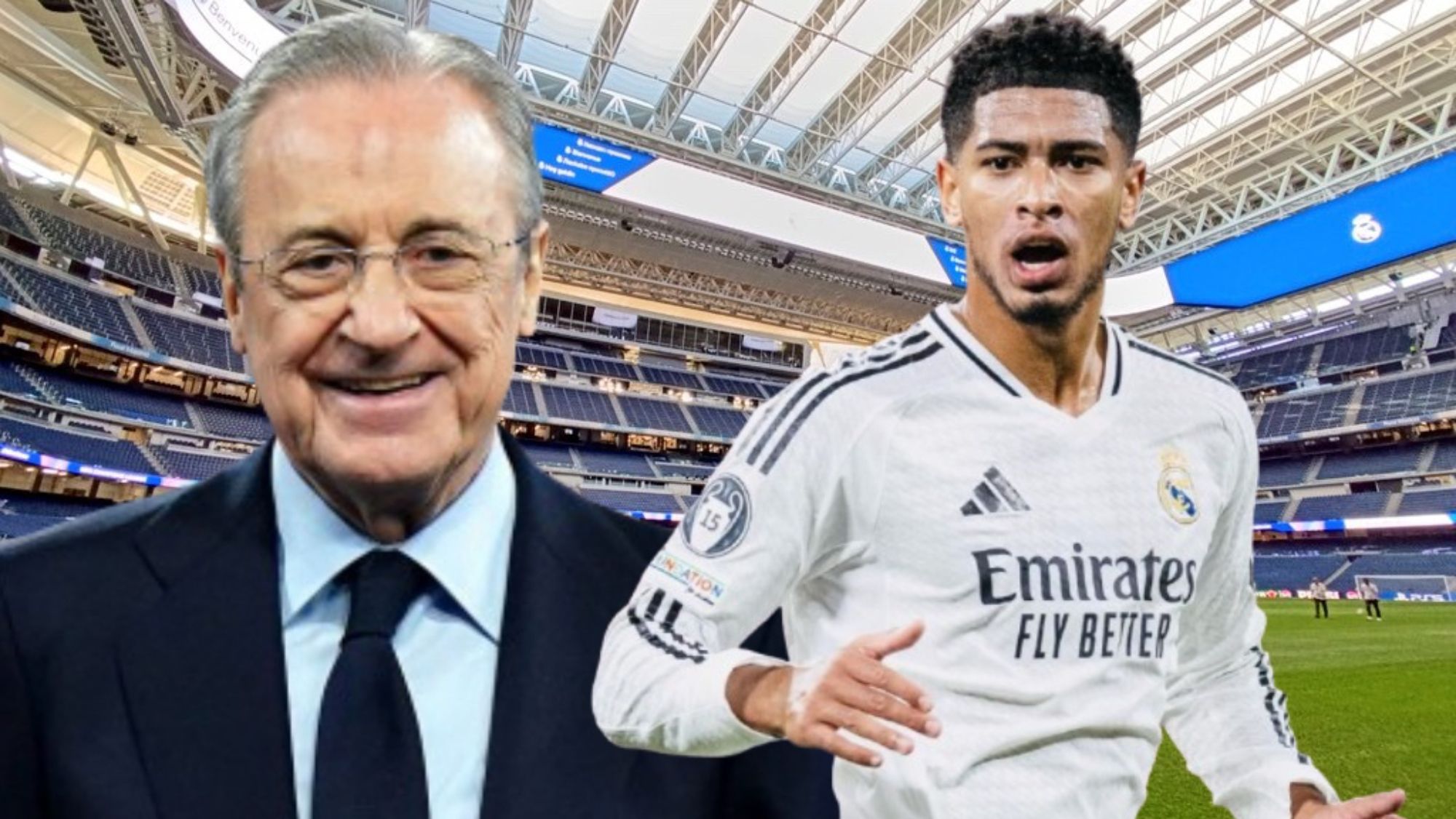 Bellingham, a la altura de Florentino: sorprendente reconocimiento tras 1 año en el Madrid Bellingham, a la altura de Florentino: sorprendente reconocimiento tras 1 año en el Madrid