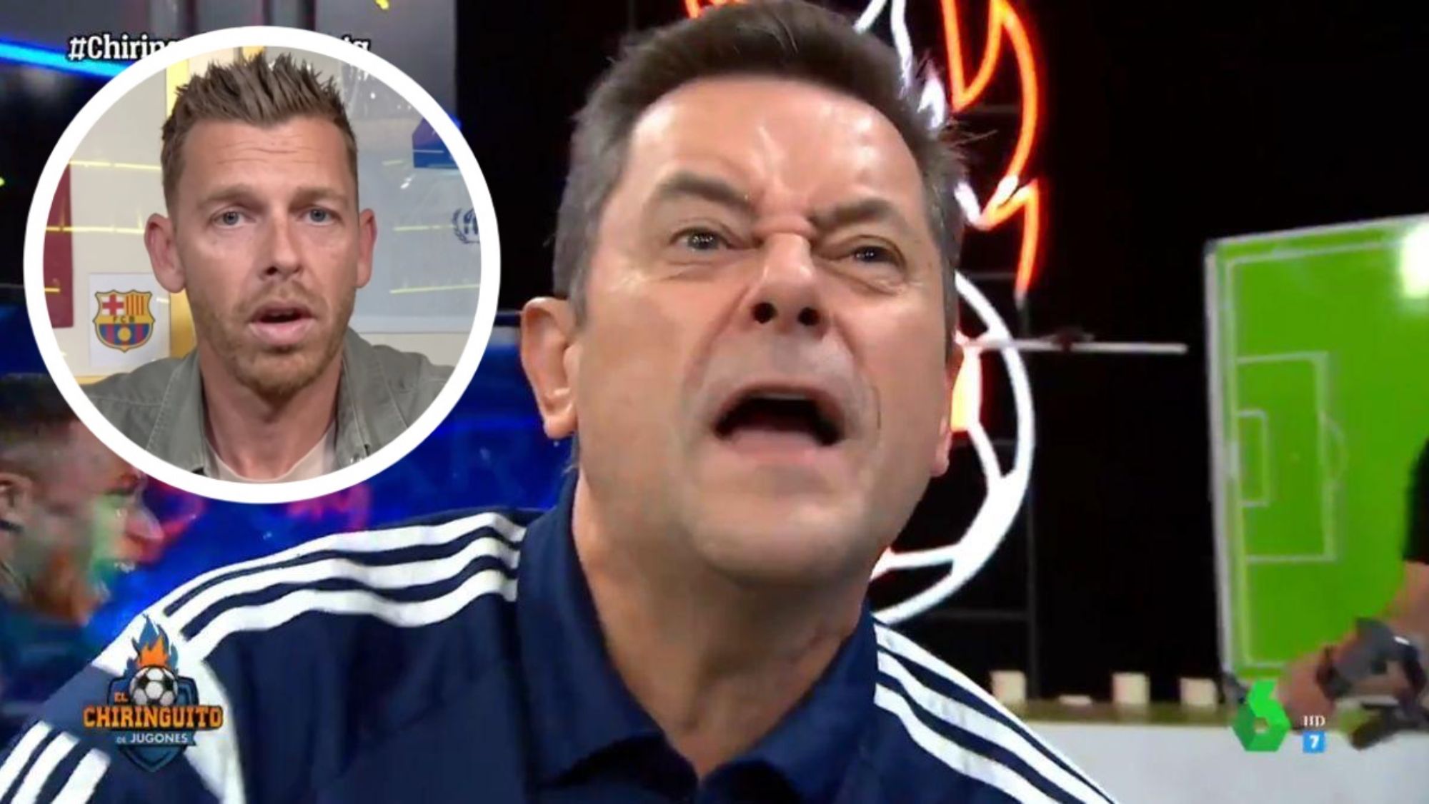 Inédito: Tomás Roncero abandona el plató de El Chiringuito tras los ataques de Jota Jordi Inédito: Tomás Roncero abandona el plató de El Chiringuito tras los ataques de Jota Jordi