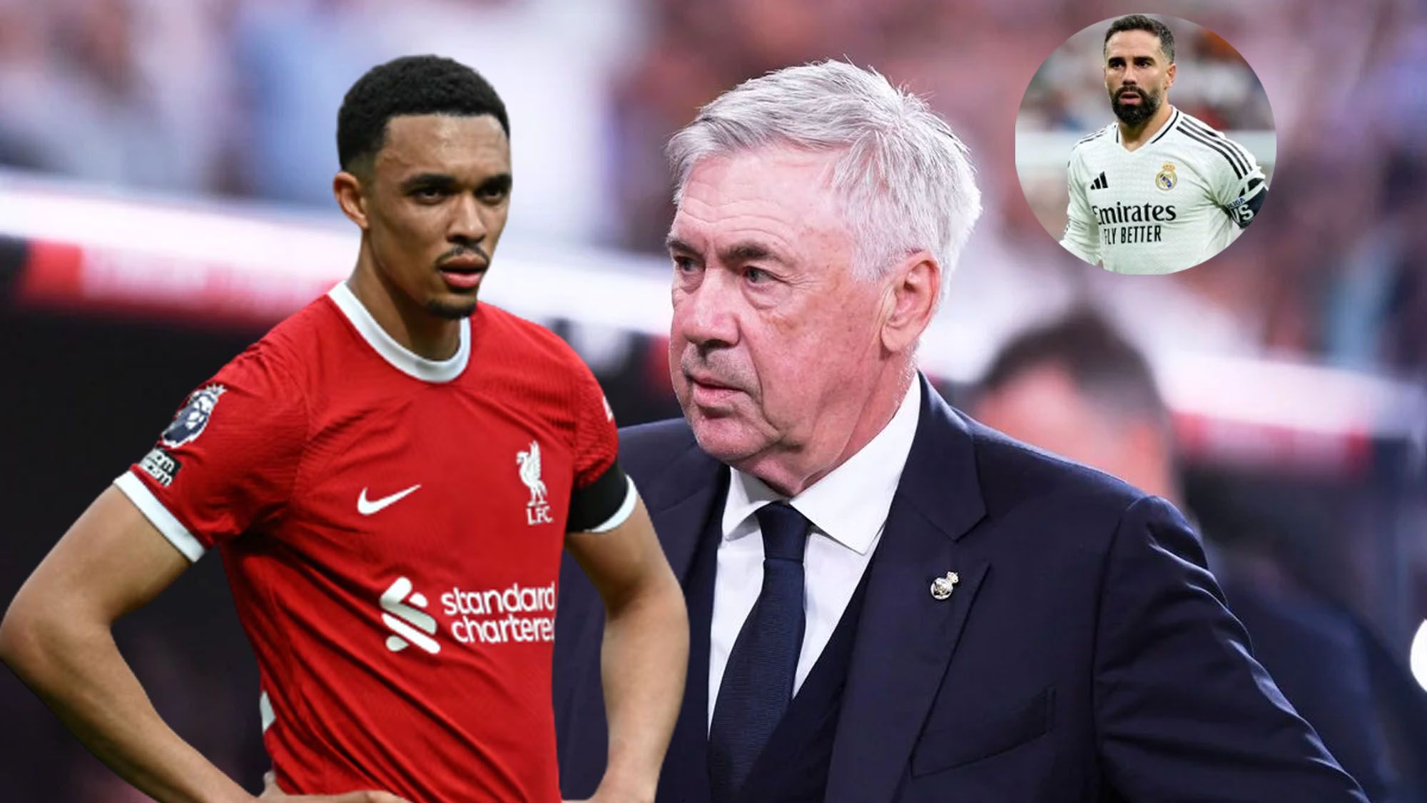 Ancelotti sorprende en pleno lío Arnold, llama al sustituto más inesperado para Carvajal Ancelotti sorprende en pleno lío Arnold, llama al sustituto más inesperado para Carvajal