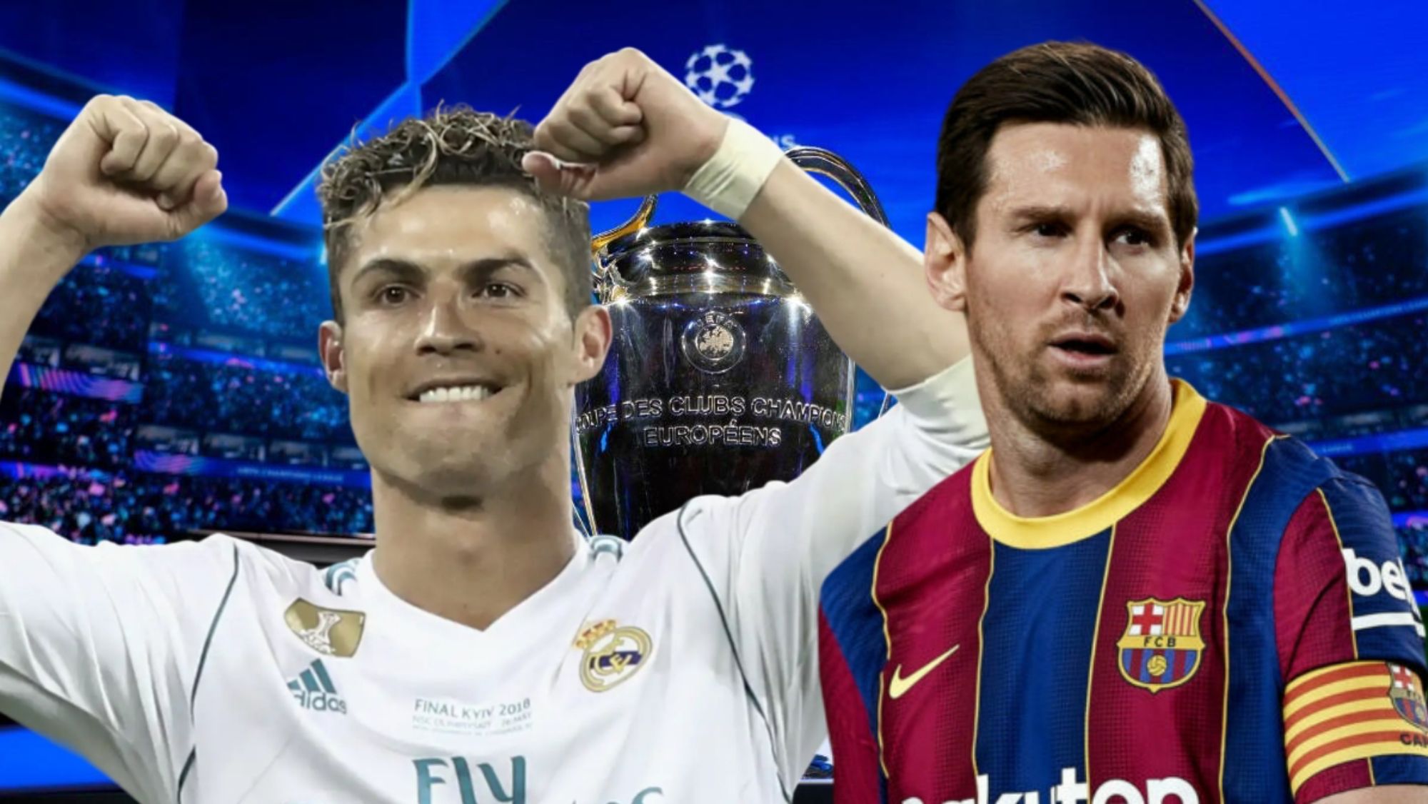 Cristiano Ronaldo y Leo Messi.