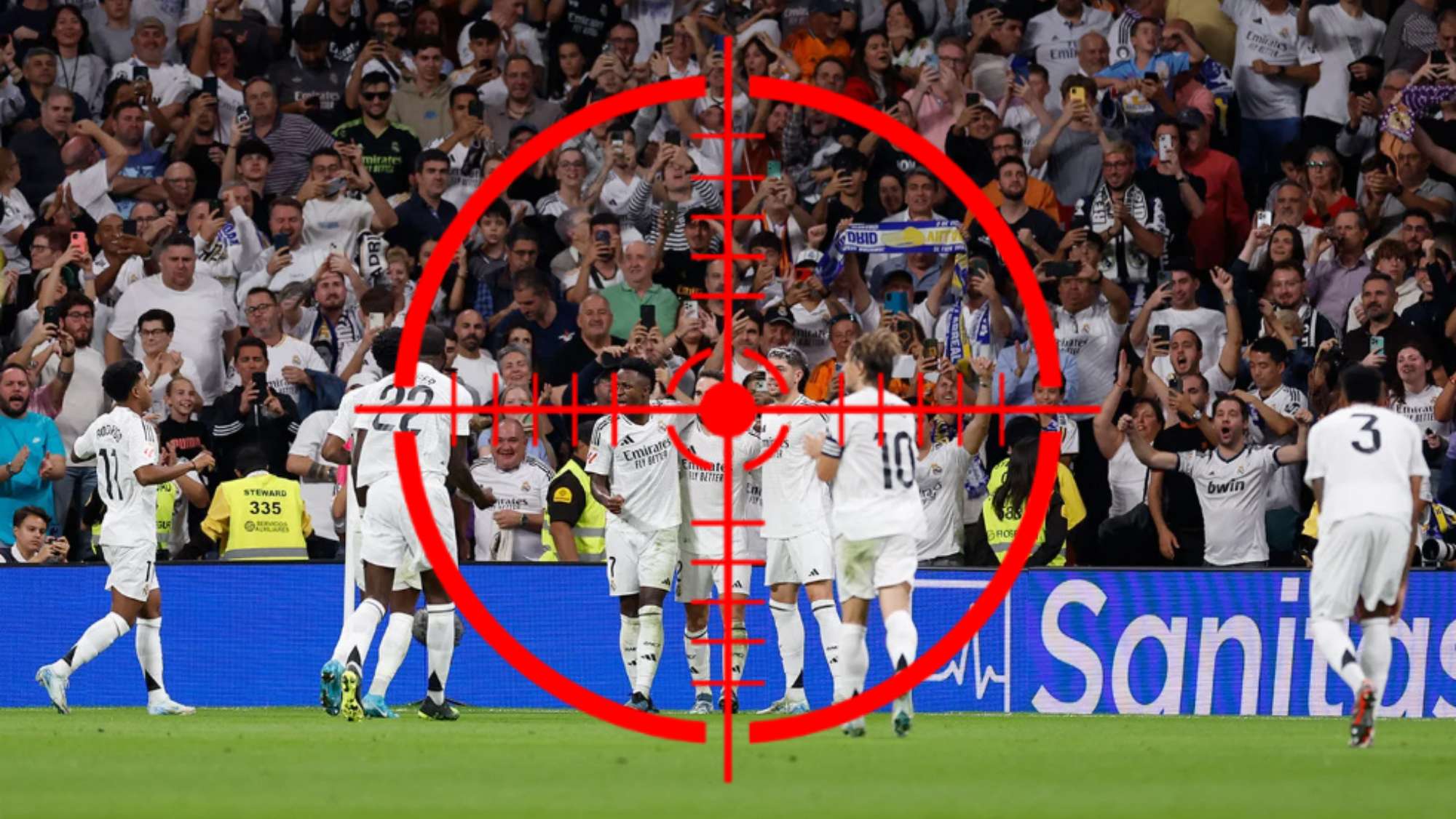Cazado un ex madridista en el Bernabéu