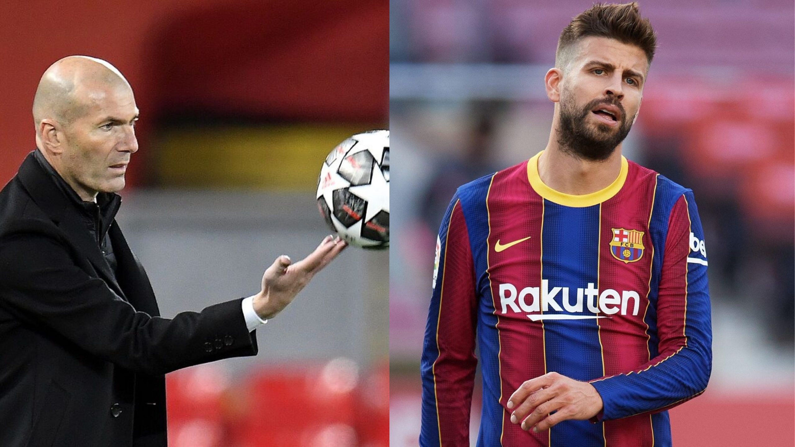 Zidane y Gerard Piqué tienen algo en común: los datos son realmente sorprendentes Zidane y Gerard Piqué tienen algo en común: los datos son realmente sorprendentes