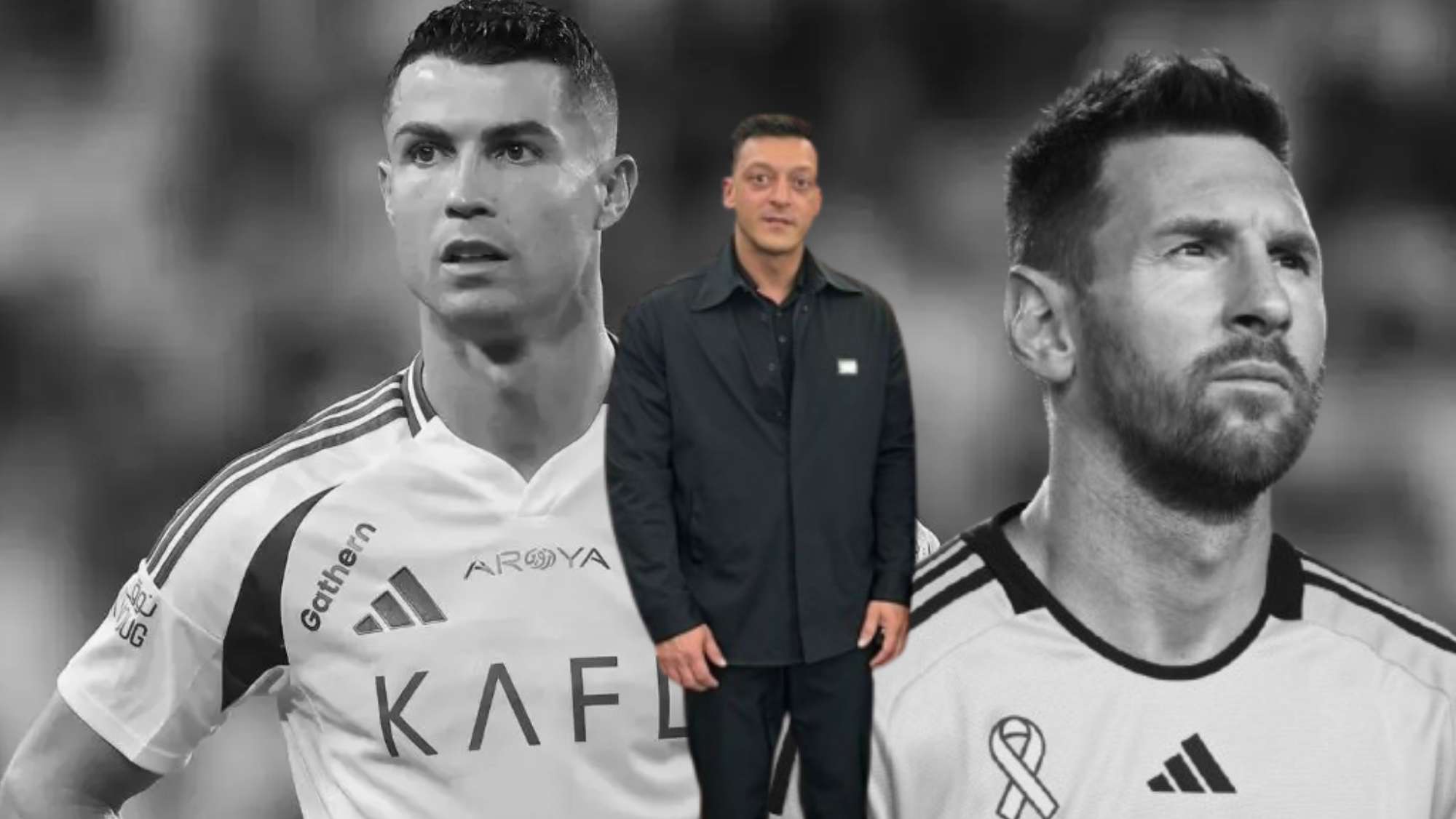 Özil elige entre Messi y Cristiano Ronaldo Özil elige entre Messi y Cristiano Ronaldo