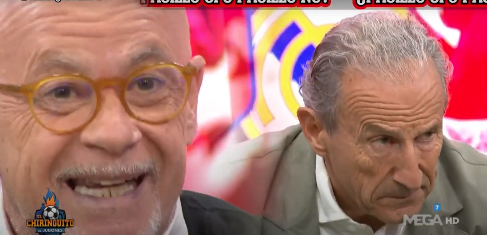 Alfredo Duro y Petón, hincha del Atlético, discutieron ayer durante 'El Chiringuito'
