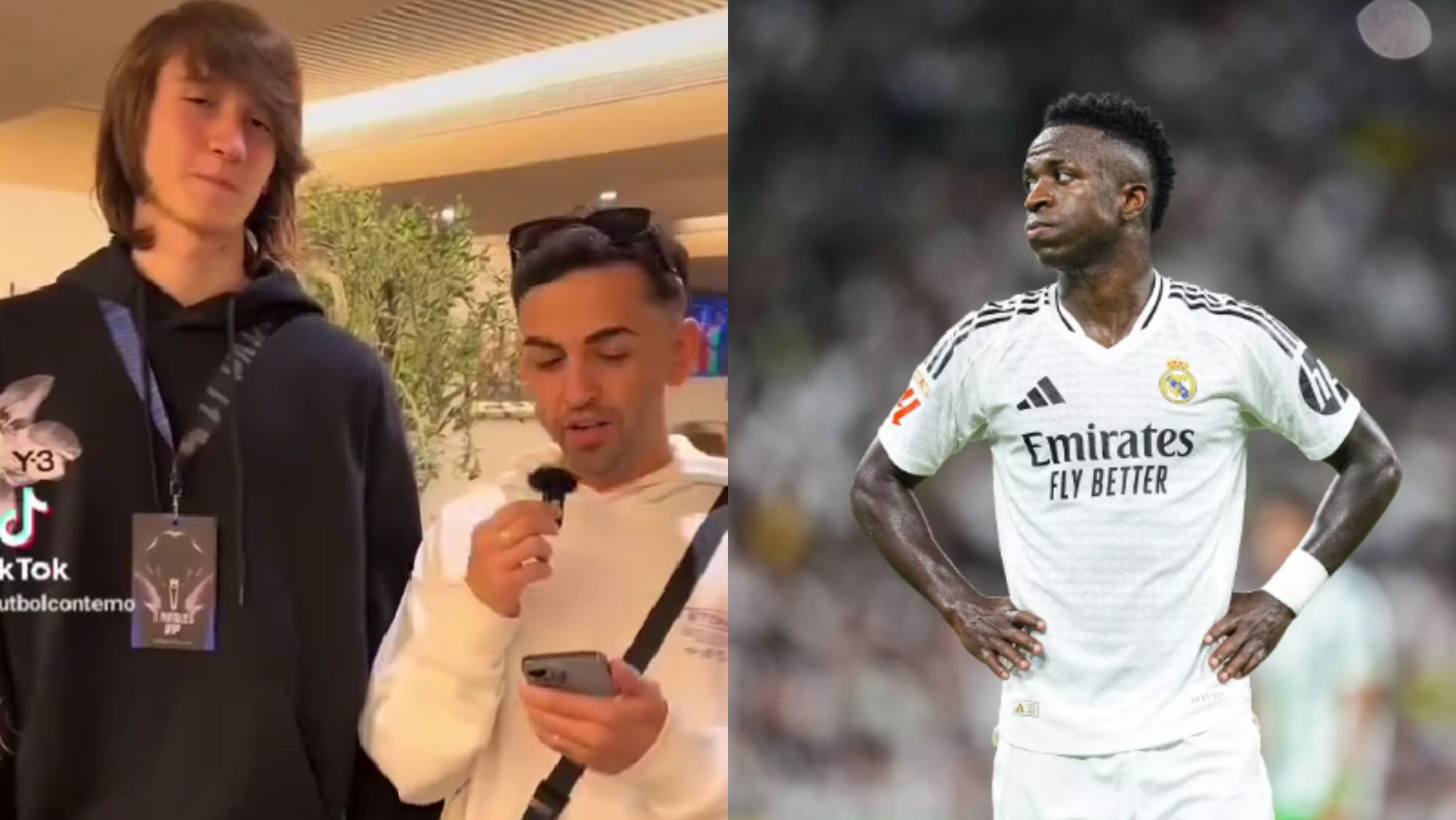 El vídeo de Joan Martínez que no gustará a Vinicius el final es muy