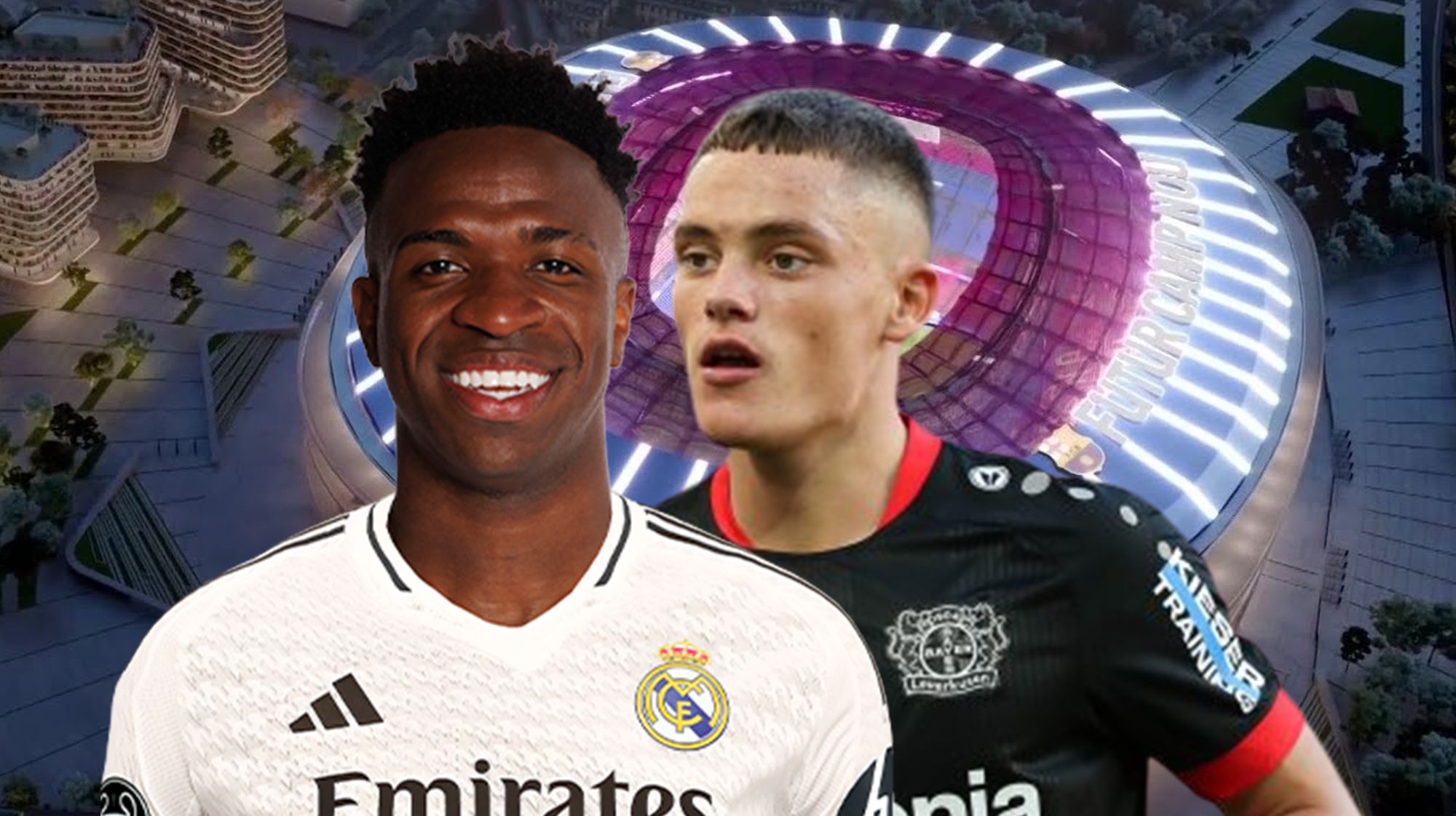 Vinicius por Wirtz, la operación imposible del Real Madrid que jalean en Barcelona Vinicius por Wirtz, la operación imposible del Real Madrid que jalean en Barcelona