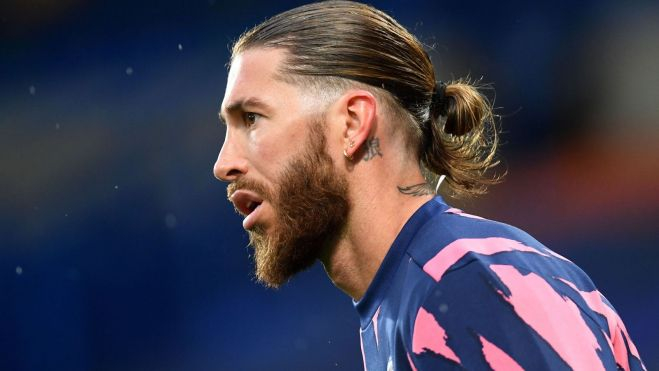 Sergio Ramos en un partido de esta temporada Sergio Ramos en un partido de esta temporada