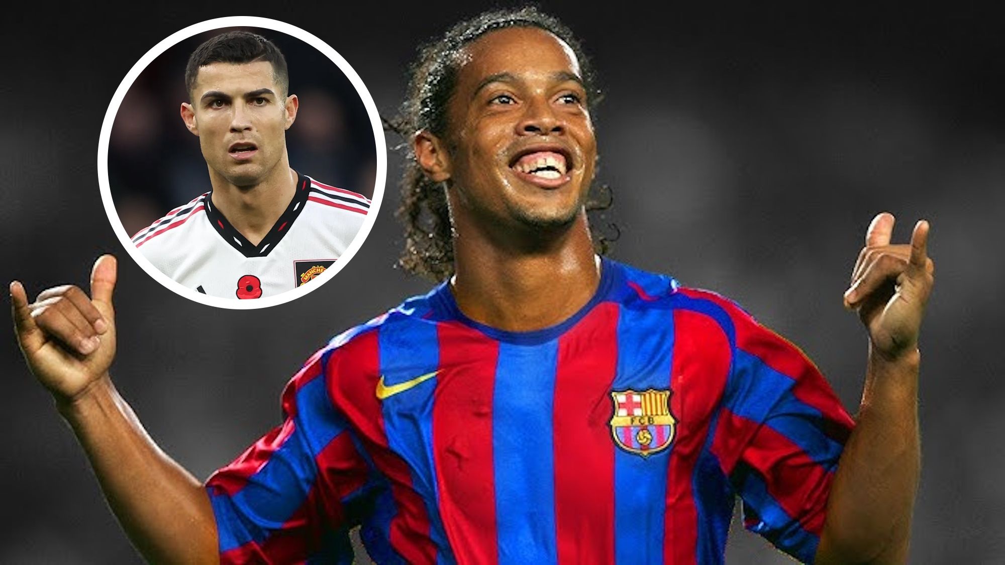 Sin Ronaldinho y el Barça, la historia de Cristiano Ronaldo habría sido muy distinta Sin Ronaldinho y el Barça, la historia de Cristiano Ronaldo habría sido muy distinta