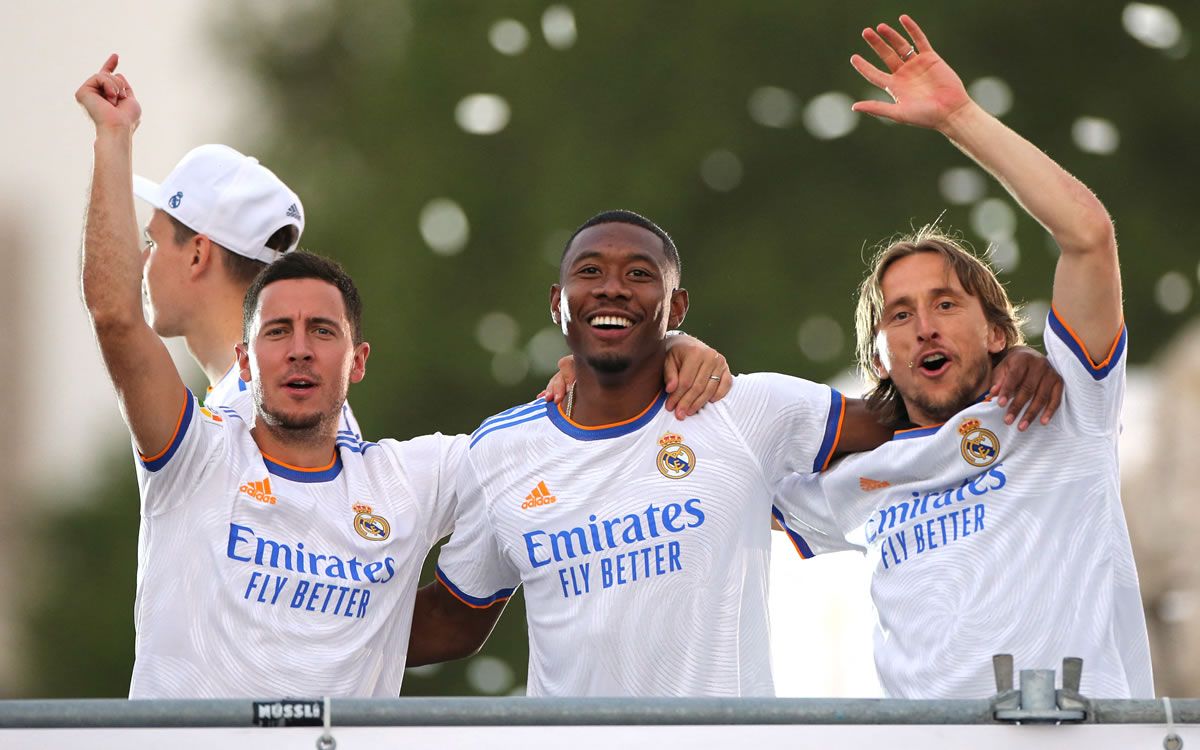 Eden Hazard fue uno de los protagonistas de la rúa blanca 