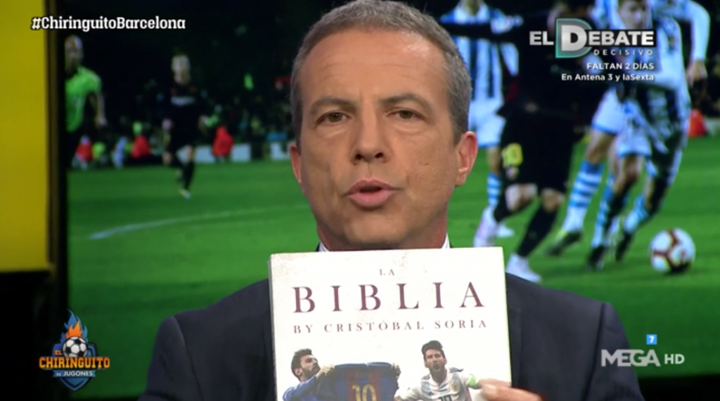 Cristóbal Soria en El Chiringuito