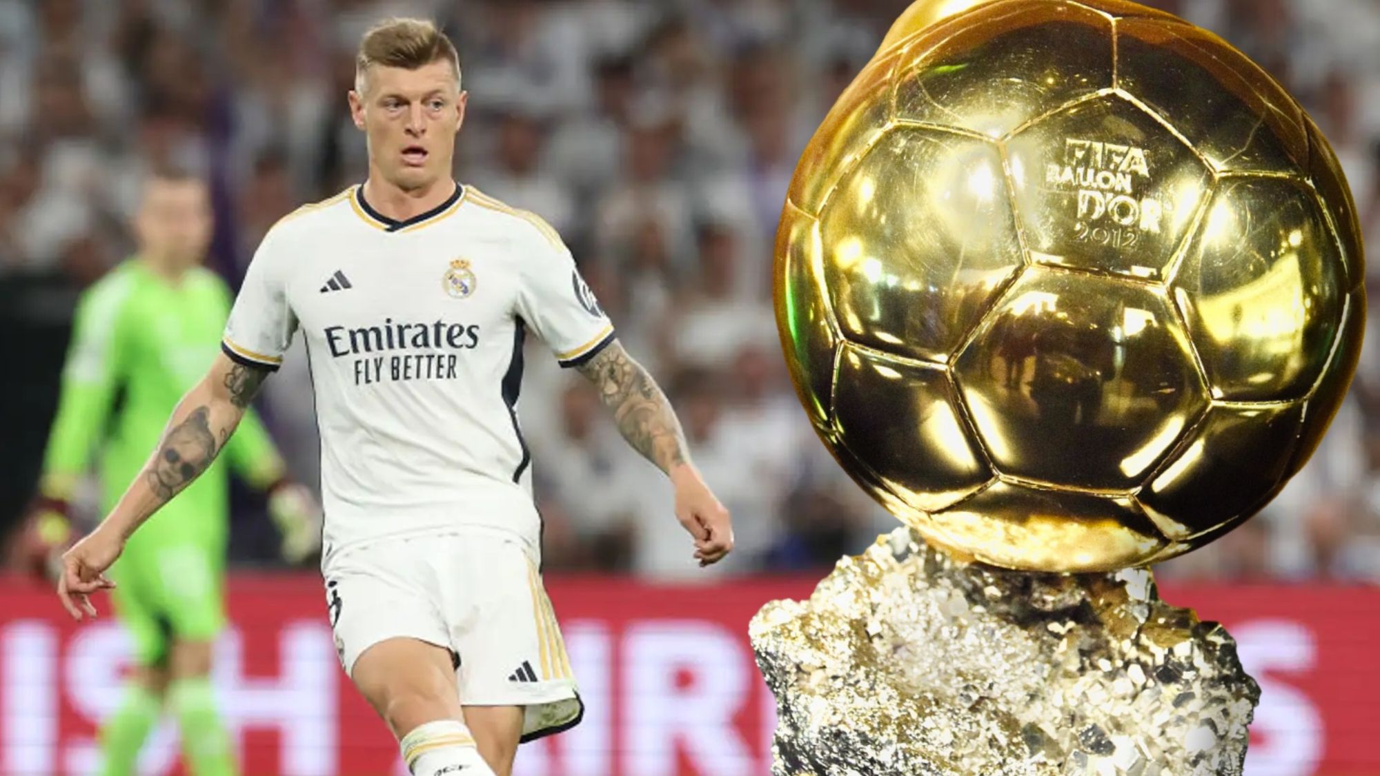 Toni Kroos, que ya se ha retirado del fútbol profesional, es uno de los candidatos a llevar el próximo Balón de Oro.