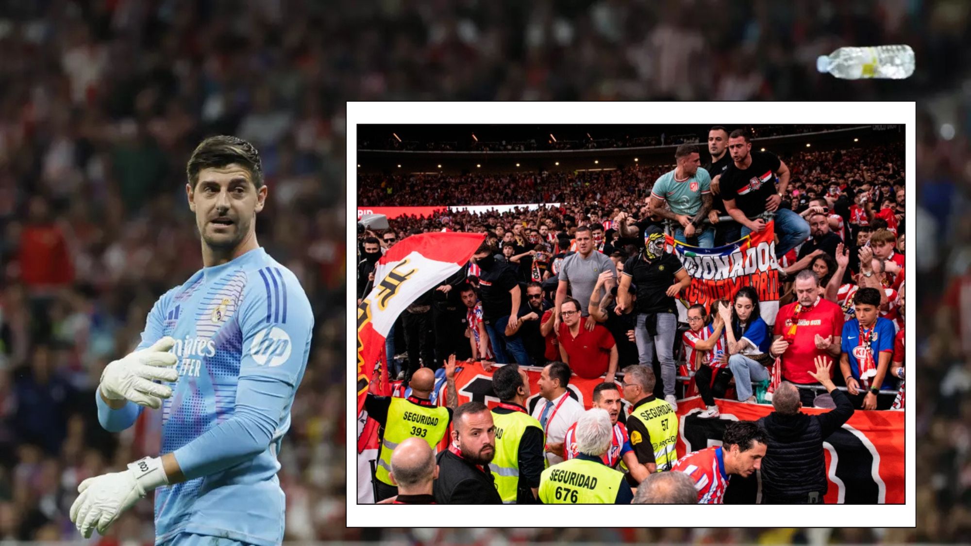 Lo del Metropolitano es indecente: el Frente Atlético fuera y Courtois víctima de nuevo Lo del Metropolitano es indecente: el Frente Atlético fuera y Courtois víctima de nuevo