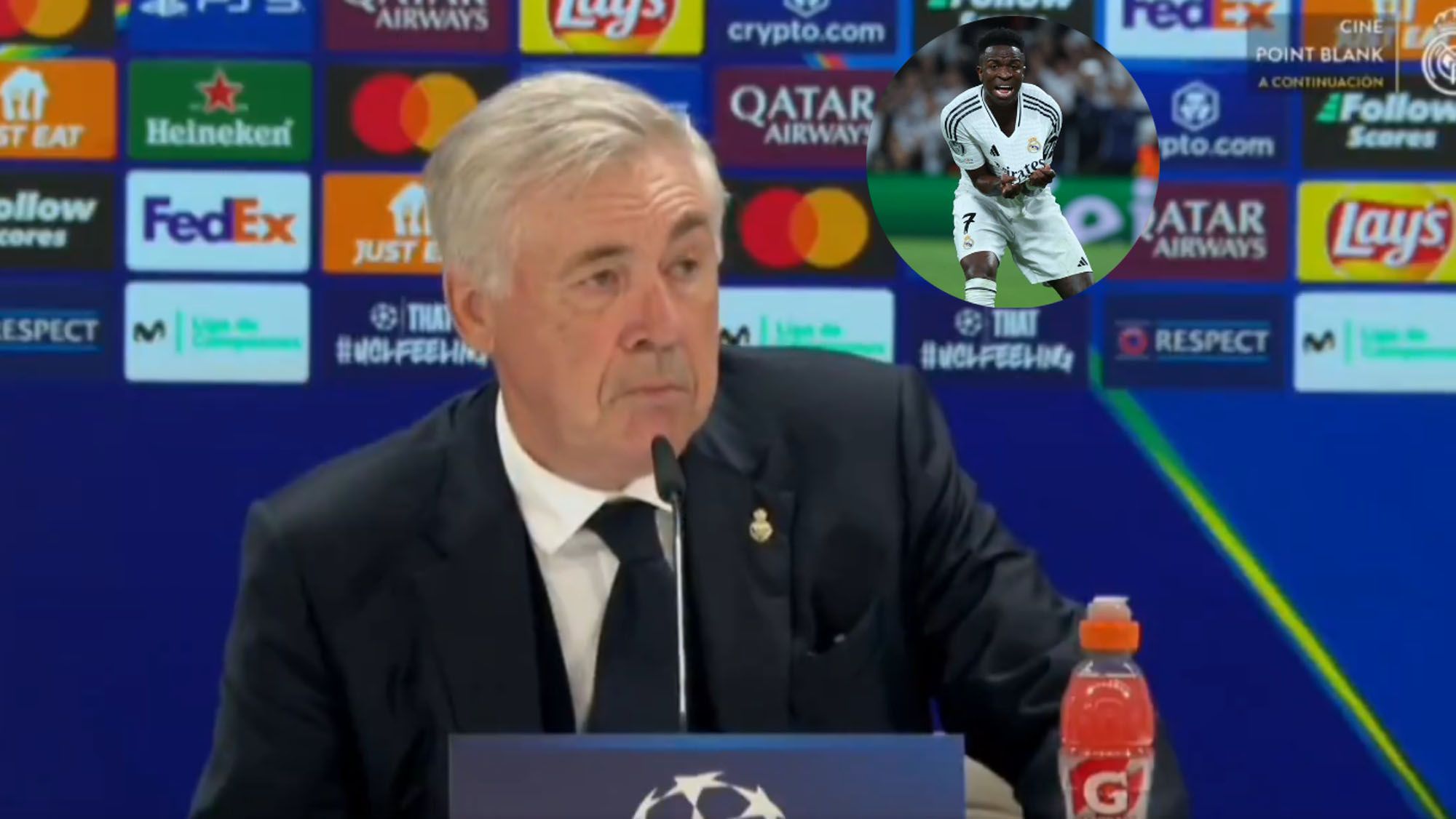 Ancelotti, contundente: Vinicius ganará el Balón de Oro 2024... ¡Y el de 2025! Ancelotti, contundente: Vinicius ganará el Balón de Oro 2024... ¡Y el de 2025!