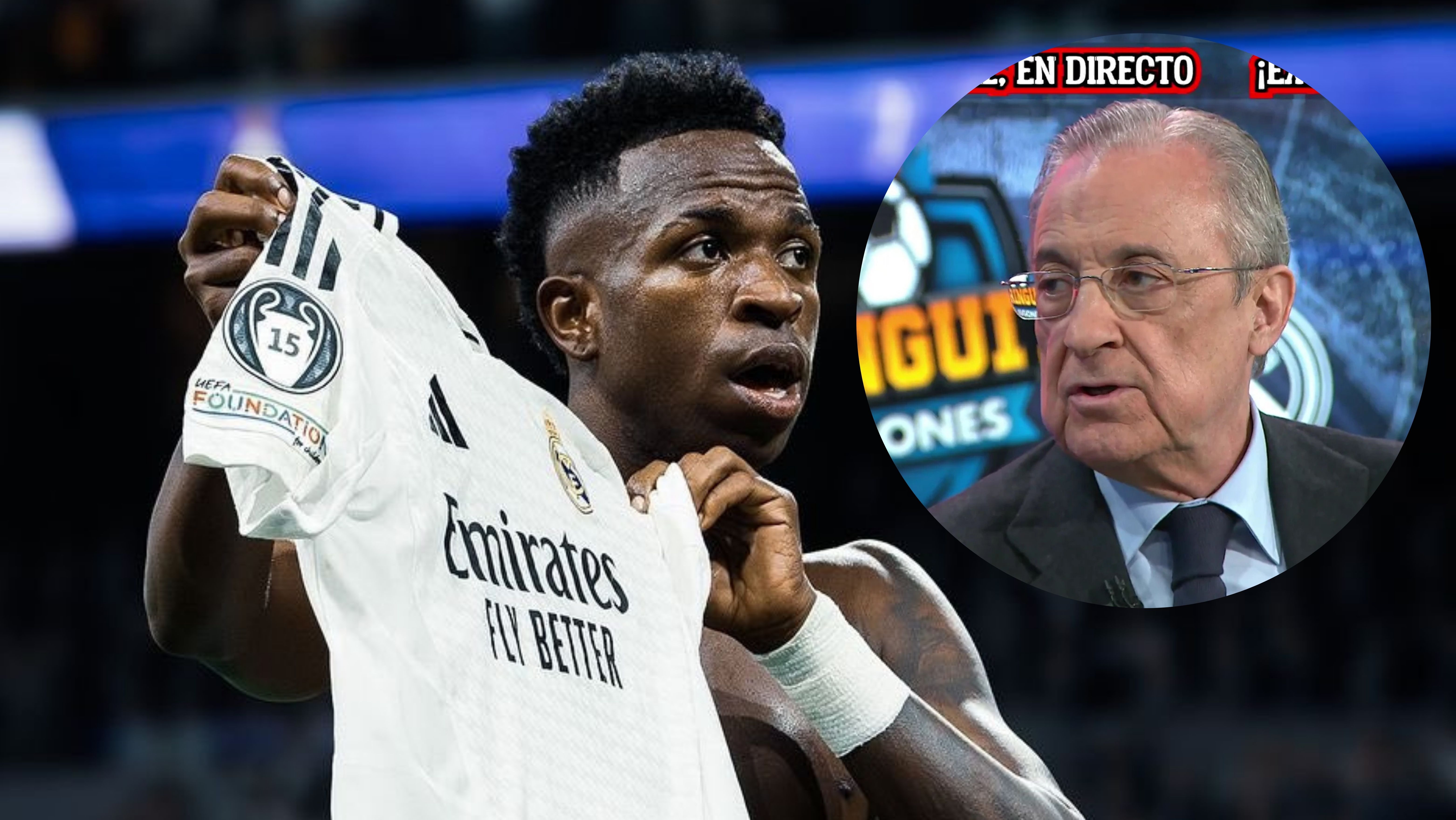Vinicius Jr, emocionado tras escuchar lo que dijo Florentino Pérez de él y se ha cumplido