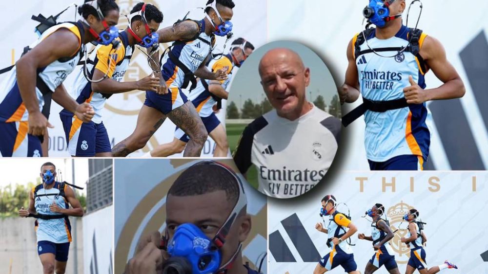 Pintus y los jugadores del Real Madrid. Pintus y los jugadores del Real Madrid.