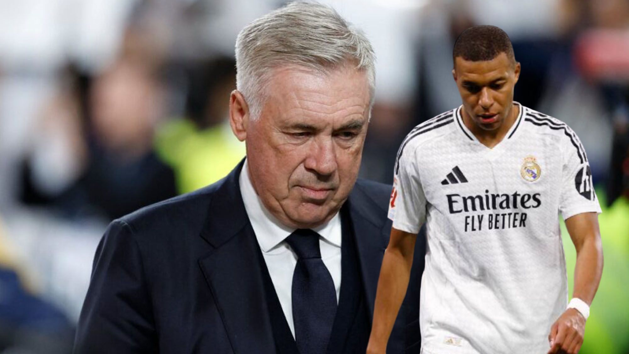 Ancelotti señala a Mbappé tras la goleada del Barça: "Lo de los fueras de juego..." Ancelotti señala a Mbappé tras la goleada del Barça: "Lo de los fueras de juego..."