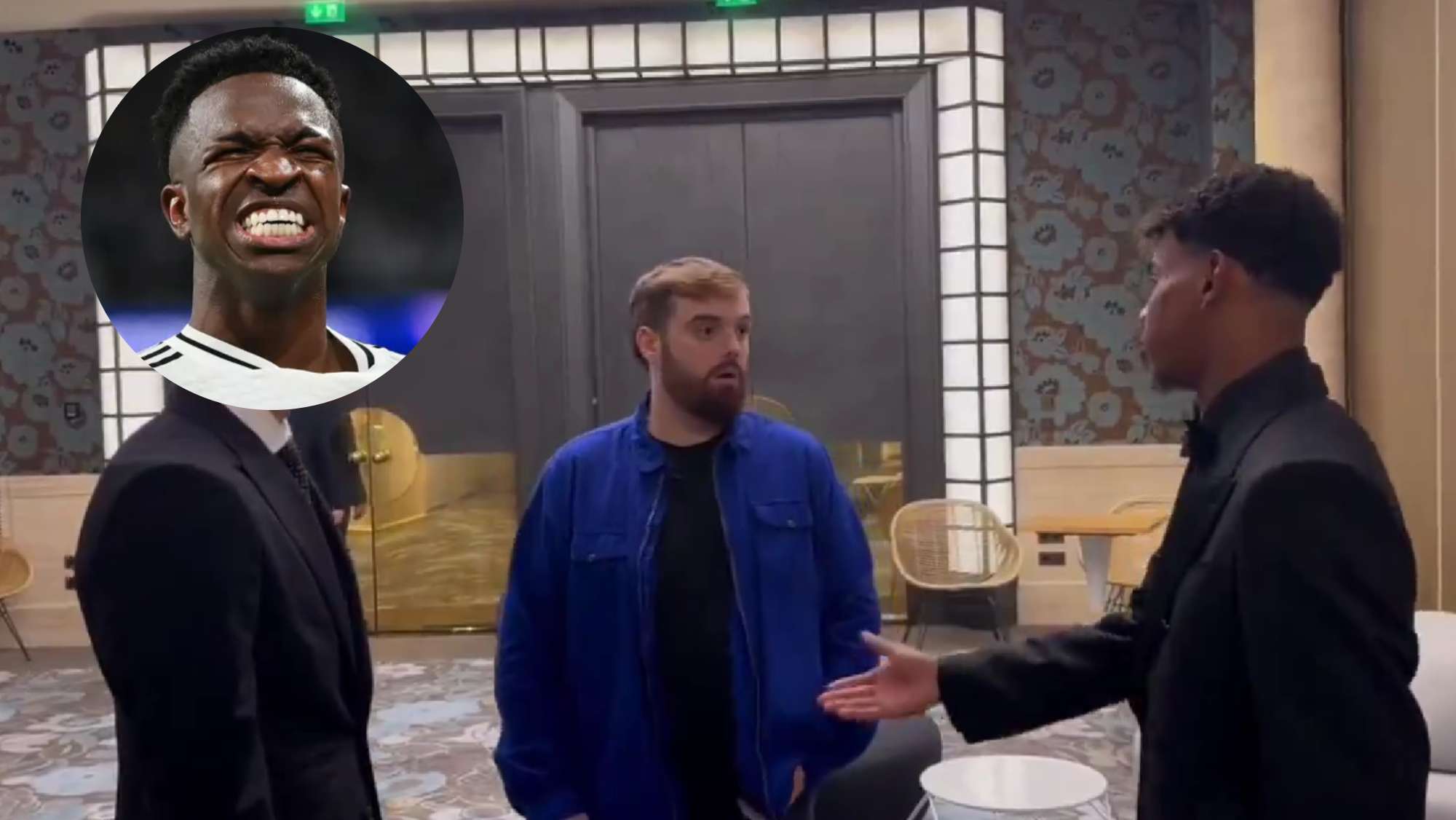 Ibai Llanos no se cree lo que Lamine le dice de Vinicius