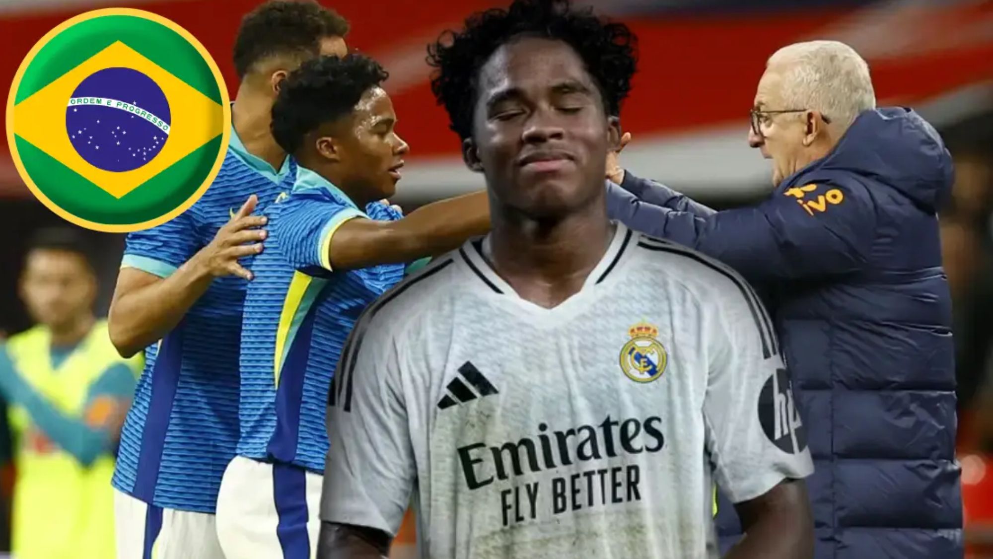 Endrick Felipe, con escasa participación en el Madrid, no ha sido convocado por Brasil para los últimos encuentros de este año. Endrick Felipe, con escasa participación en el Madrid, no ha sido convocado por Brasil para los últimos encuentros de este año.