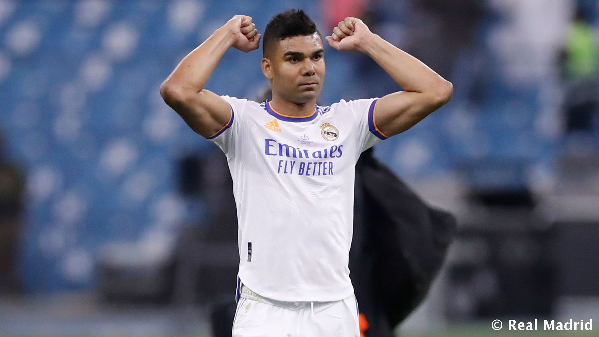 Casemiro en el Bernabeu Casemiro en el Bernabeu